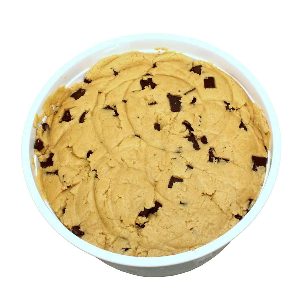 David's Gourmet Chocolate Chunk Edible Cookie Dough - 8 Pound Bulk Pack (2 Bags) | Perfect for Baking, Parties & Gift Giving