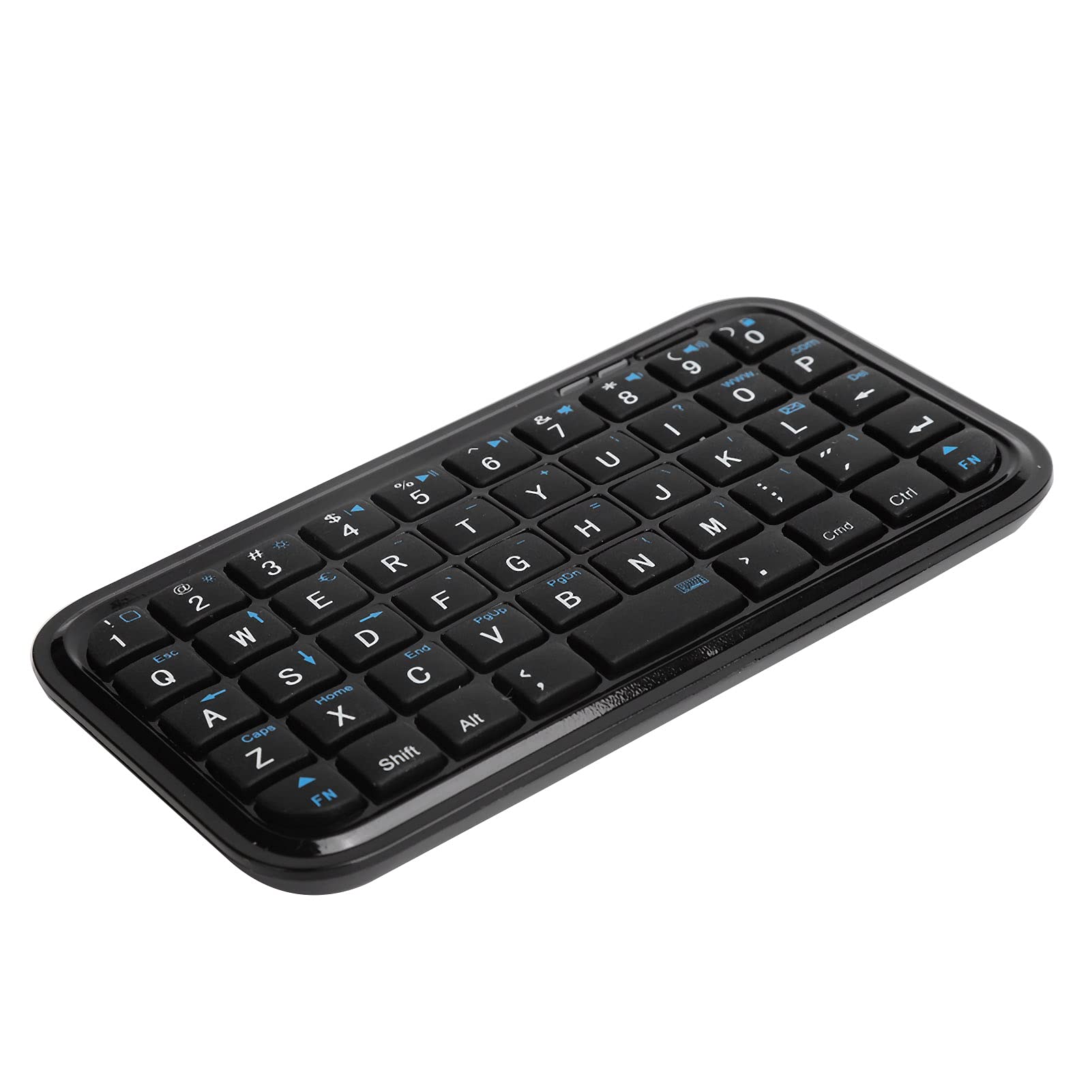 PUSOKEI Mini Bluetooth Keyboard - Rechargeable Wireless Keyboard with Lithium Battery for iPad 1/2/Air, Android Tablets & Smartphones | Perfect for Travel, Office & Home Use