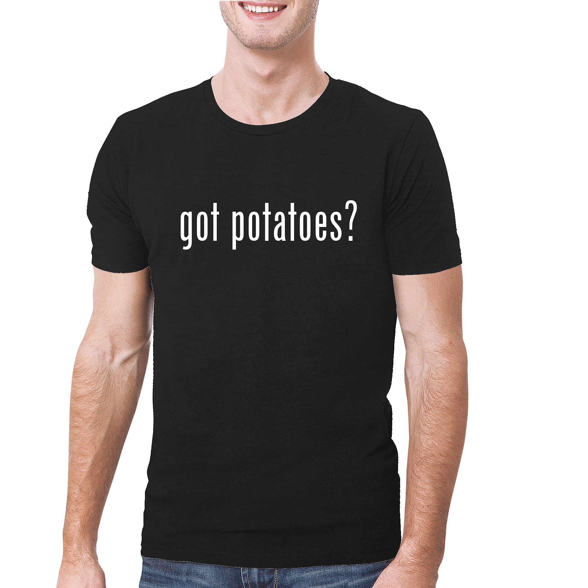 Got Potatoes? - Men's Soft Comfortable Short Sleeve Graphic T-Shirt - Casual Wear for Everyday, Gym & Outings