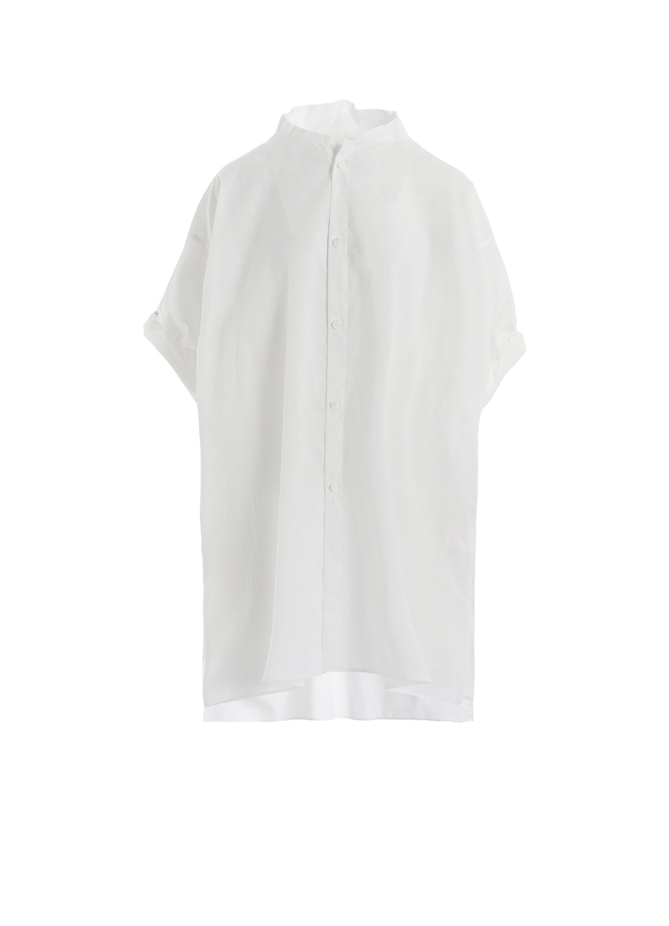 Soft Cotton Lawn Half Sleeve Blouse for Women - Breathable Rolled Up Casual Top for Summer Outfits, Office Wear & Date Nights