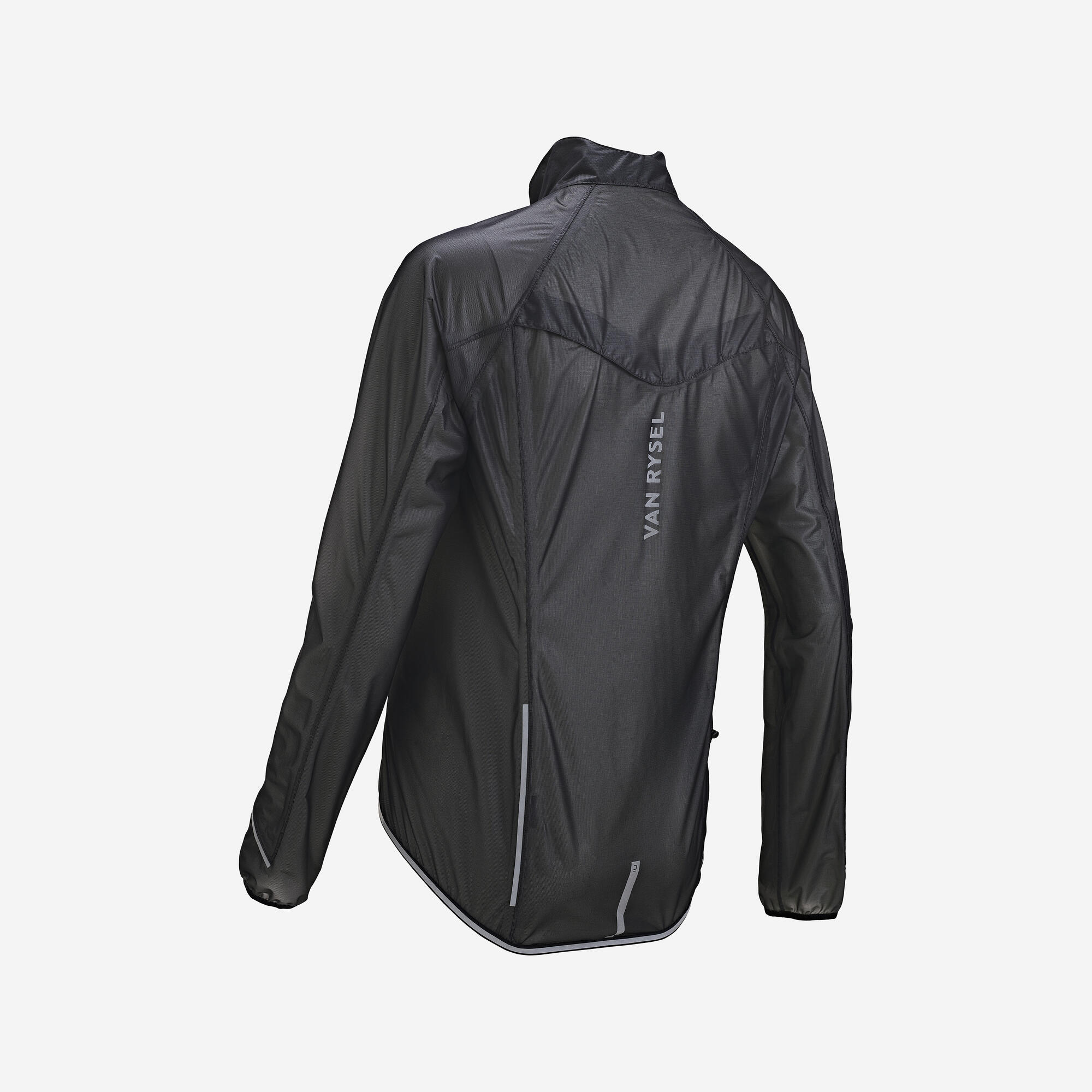 Van Rysel Women's Ultralight Waterproof Cycling Jacket - Breathable Windproof Bike Jacket for Outdoor Cycling & Commuting