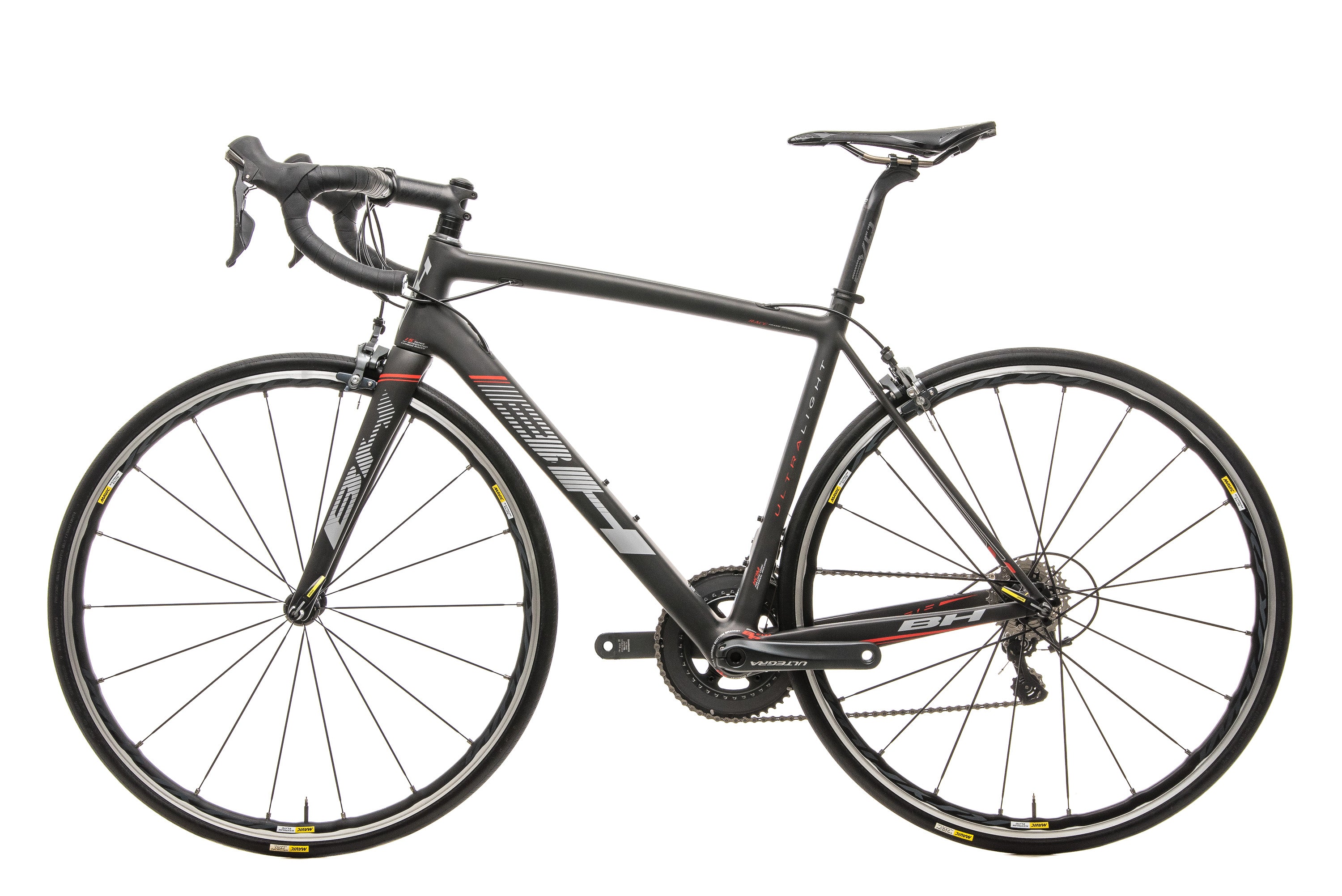 BH Ultralight Road Bike 2016 - Medium Size Carbon Fiber Racing Bicycle for Men & Women | Perfect for Road Racing, Commuting & Fitness Cycling
