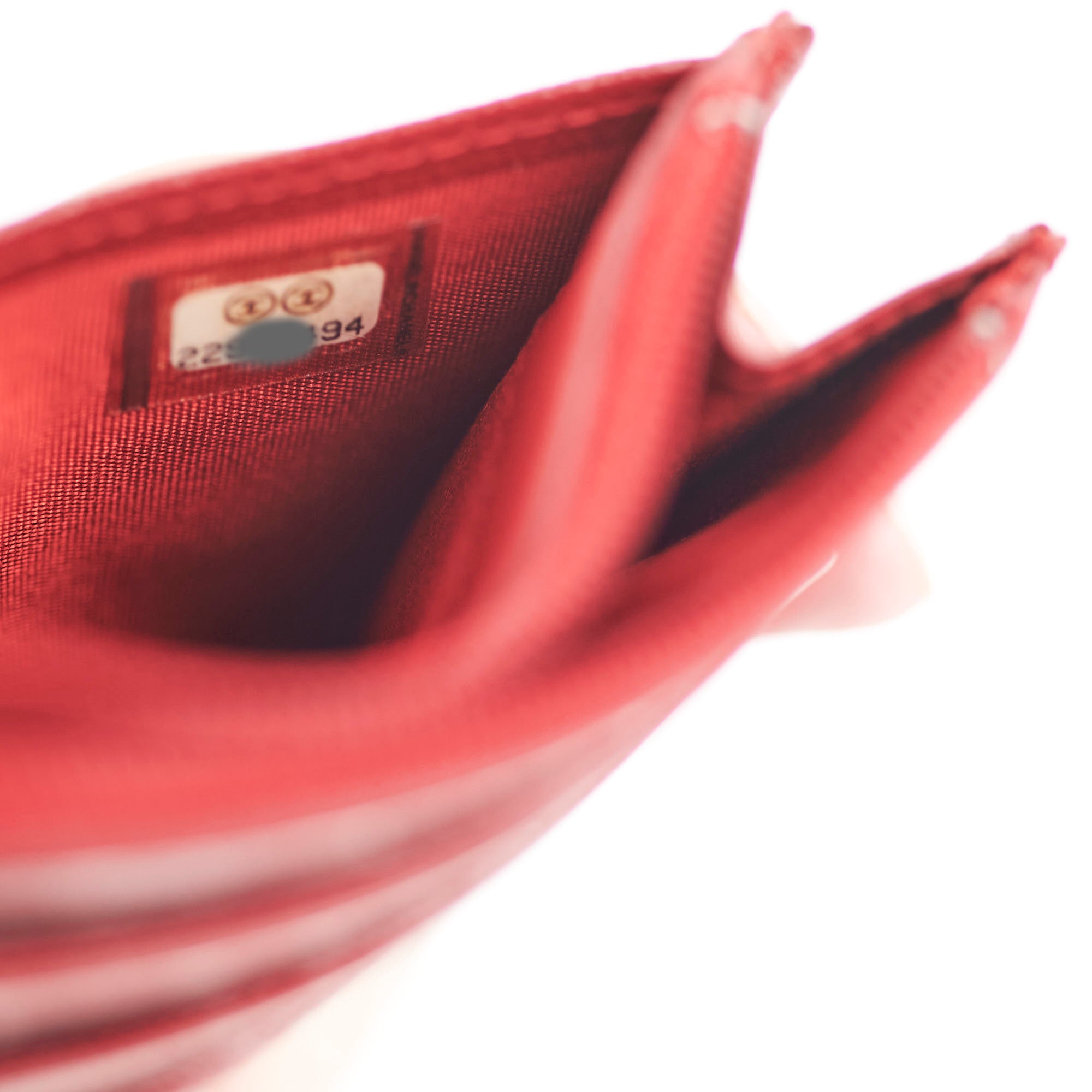 Chanel Caviar Leather Zip Card Holder Wallet in Red - Perfect for Everyday Use, Travel & Gift Giving