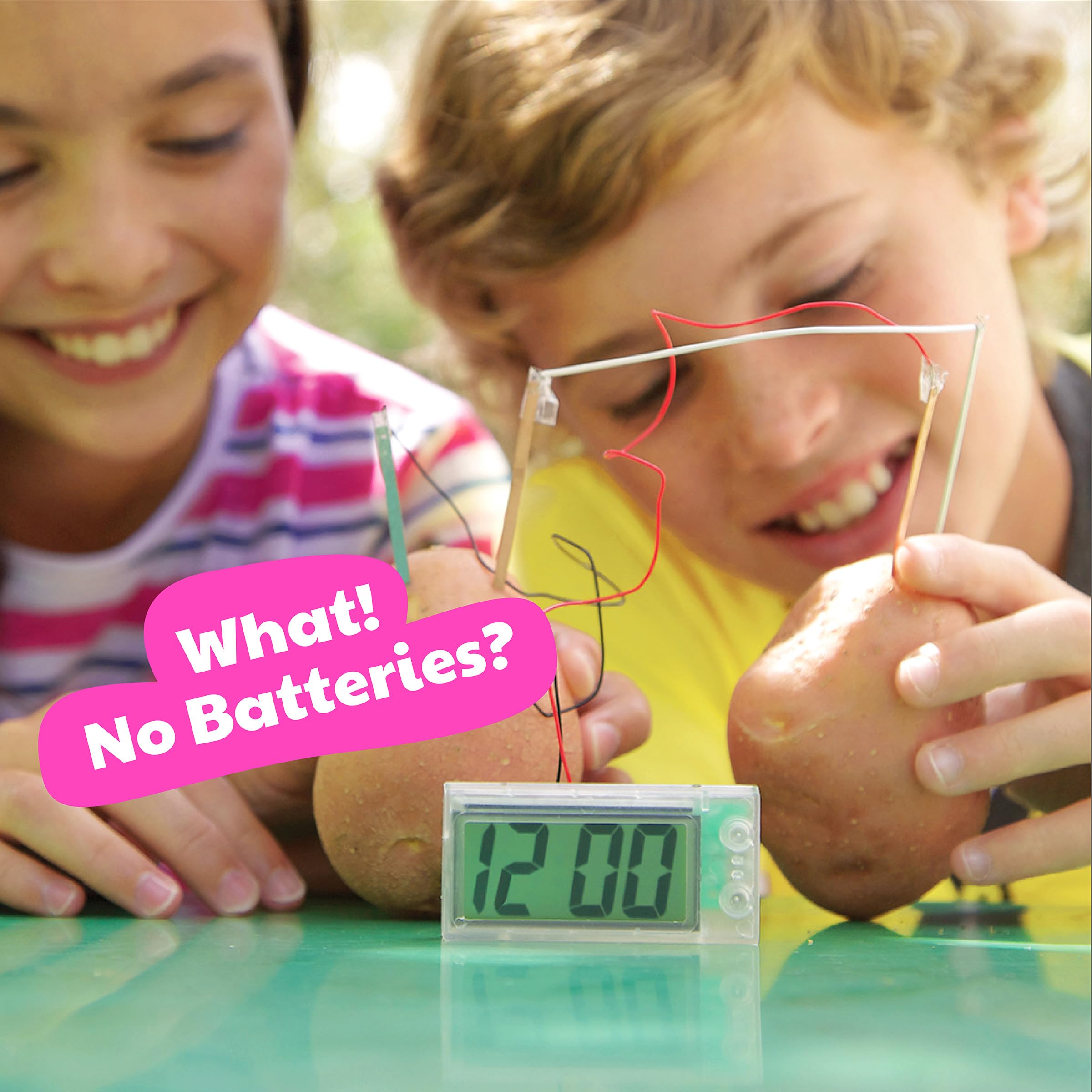 Science Museum Potato Clock - Fun Educational STEM Toy for Kids - Learn Electricity & Science - Great for Classrooms, Science Fairs & Home Experiments