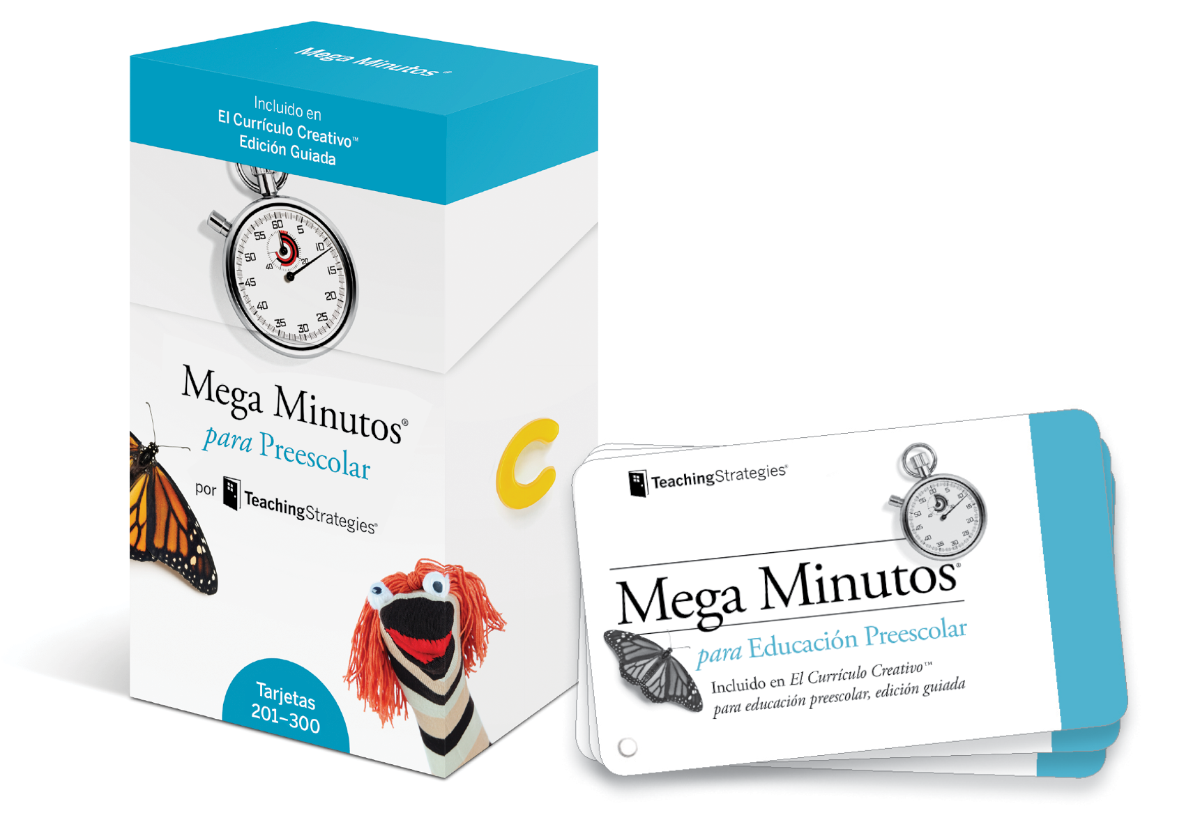 Mega Minutos® Preschool Educational Flash Cards (Set 201-300) - Fun Learning Activities for Toddlers & Early Childhood Development