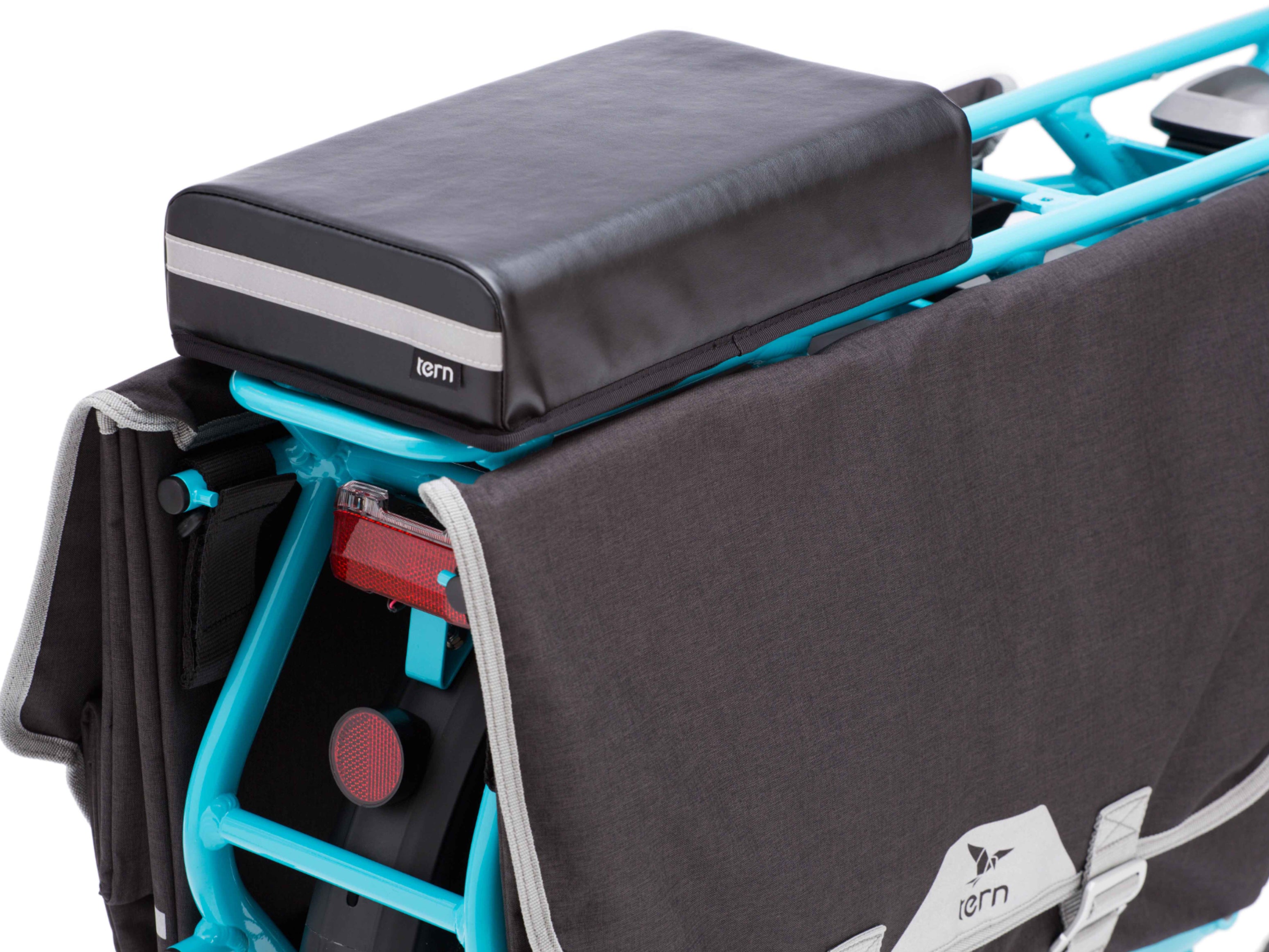 Tern Sidekick Seat Pad - Comfortable Bike Seat Cushion for Cycling, Commuting & Outdoor Adventures - Perfect for Road Bikes, Mountain Bikes & Exercise Bikes