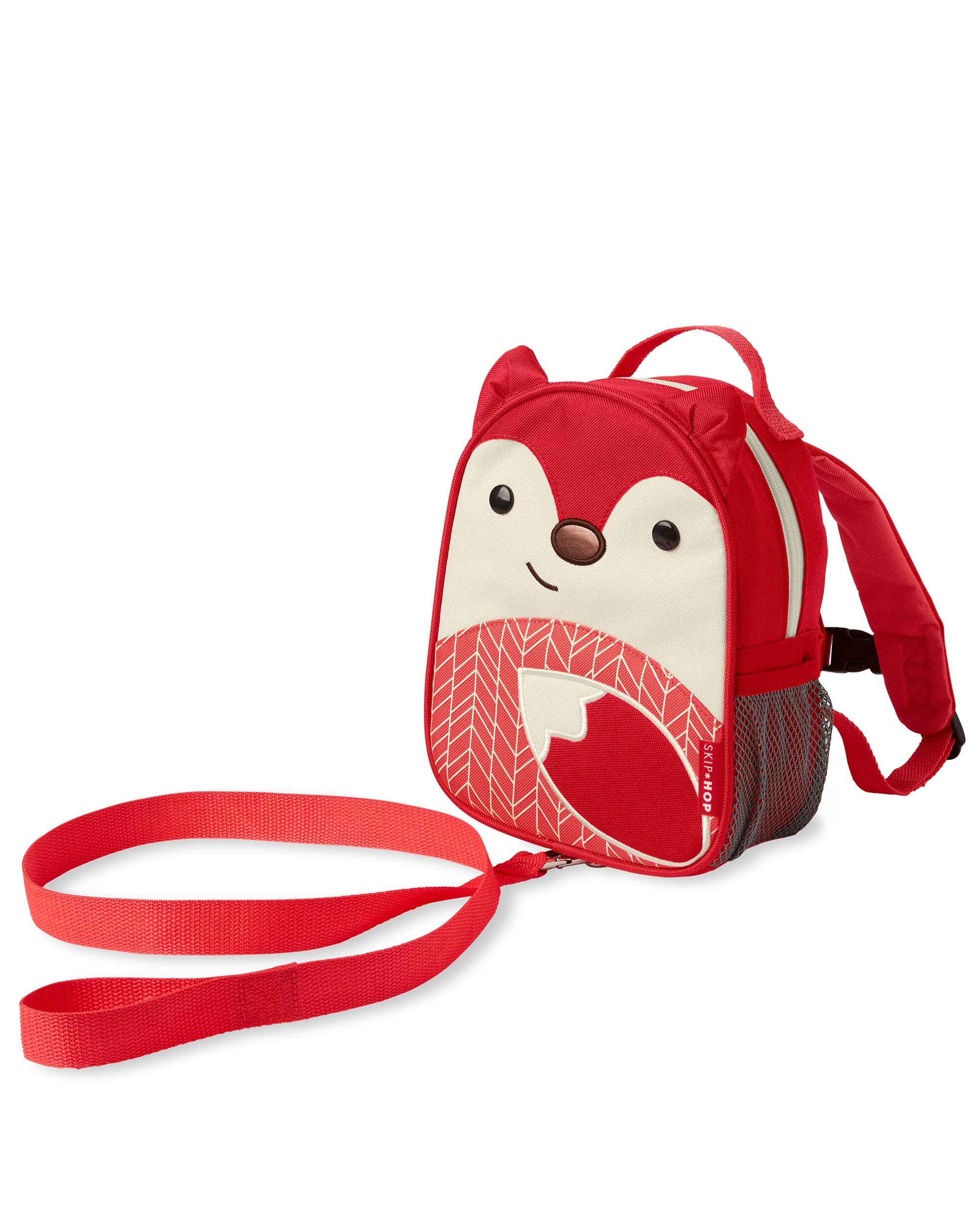Skip Hop Zoo Mini Backpack with Safety Harness for Toddlers - Cute Animal-Themed Kids Travel Bag for Daycare, Preschool & Outdoor Adventures