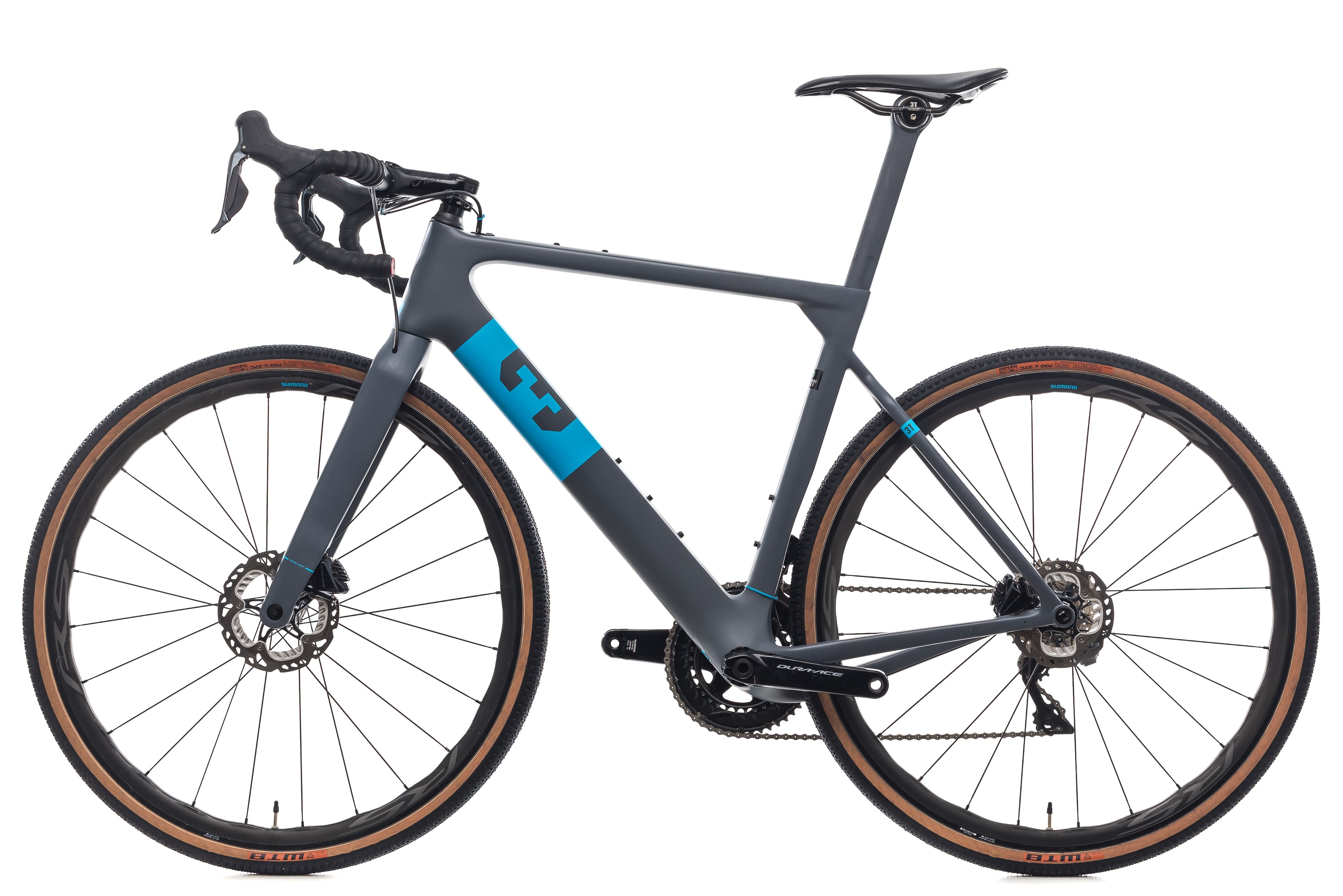 3T Exploro Team Large Gravel Bike 2018 - Lightweight Carbon Frame for Adventure & Commuting | Perfect for Off-Road Trails & Urban Riding