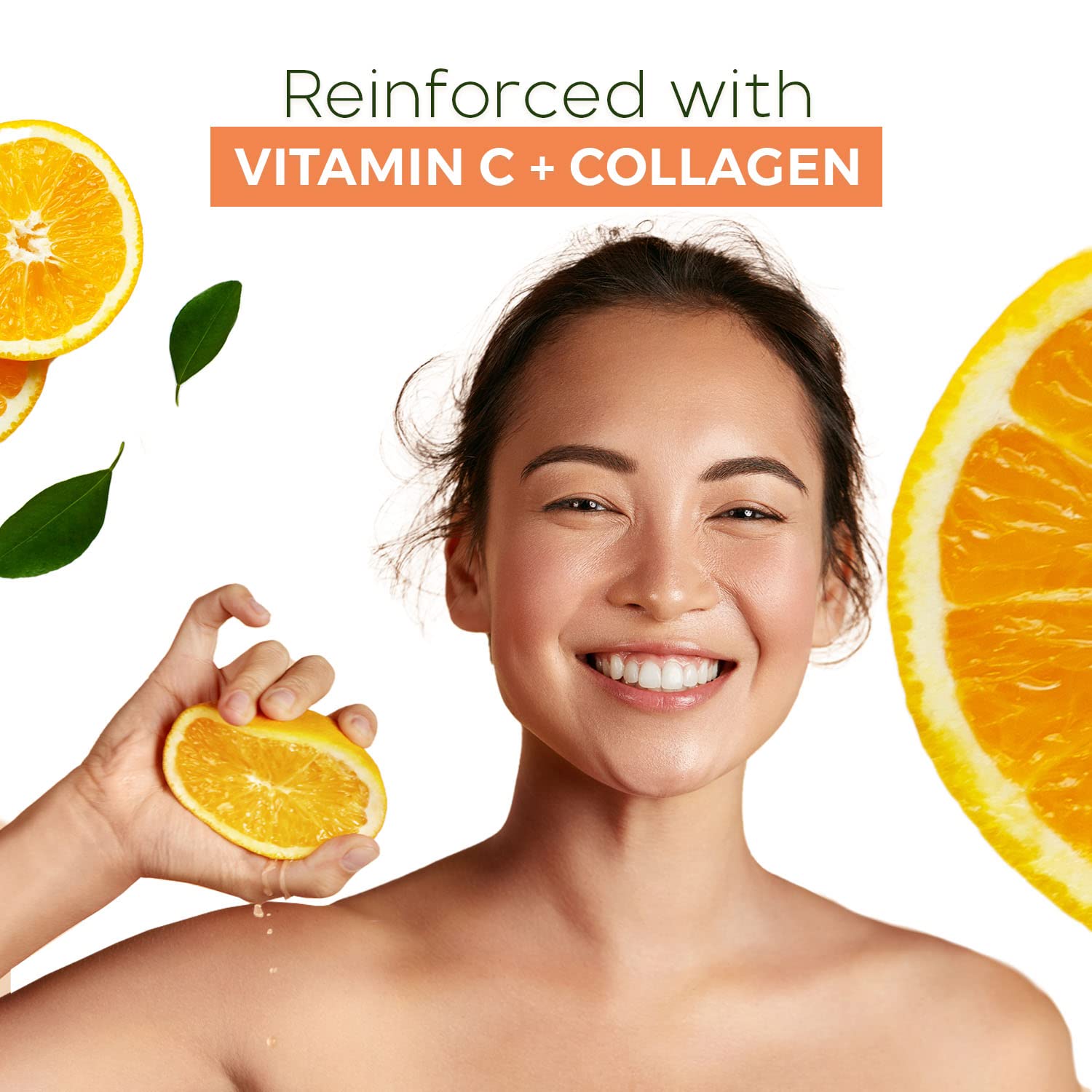 Vitamin C & Collagen Sheet Face Mask - Anti-Aging Wrinkle Reduction, Brightening & Hydrating Korean Skincare - Dermatologist Tested, Cruelty-Free Clean Beauty (5 Pack) | Perfect for Daily Skincare Routine, Spa Day & Travel Essentials