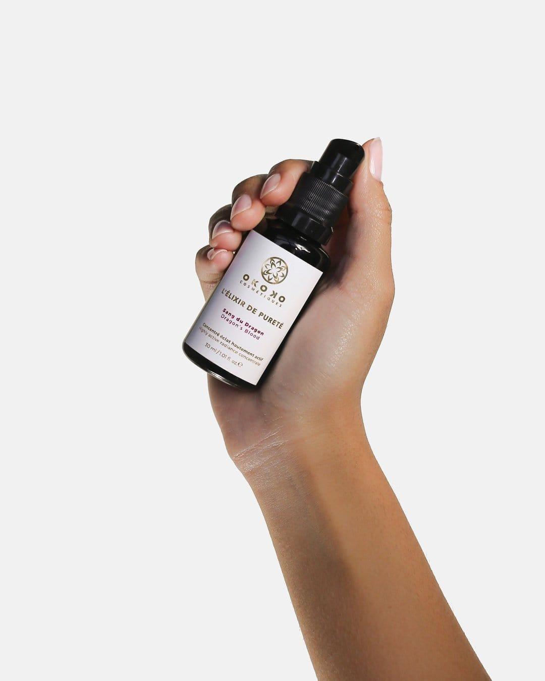 L’Élixir de Pureté – 10% Niacinamide & Dragon’s Blood Clarifying Face Essence for Acne, Dark Spots & Pores – Brightening & Hydrating Skincare for Oily & Combination Skin – Perfect for Morning & Night Routine