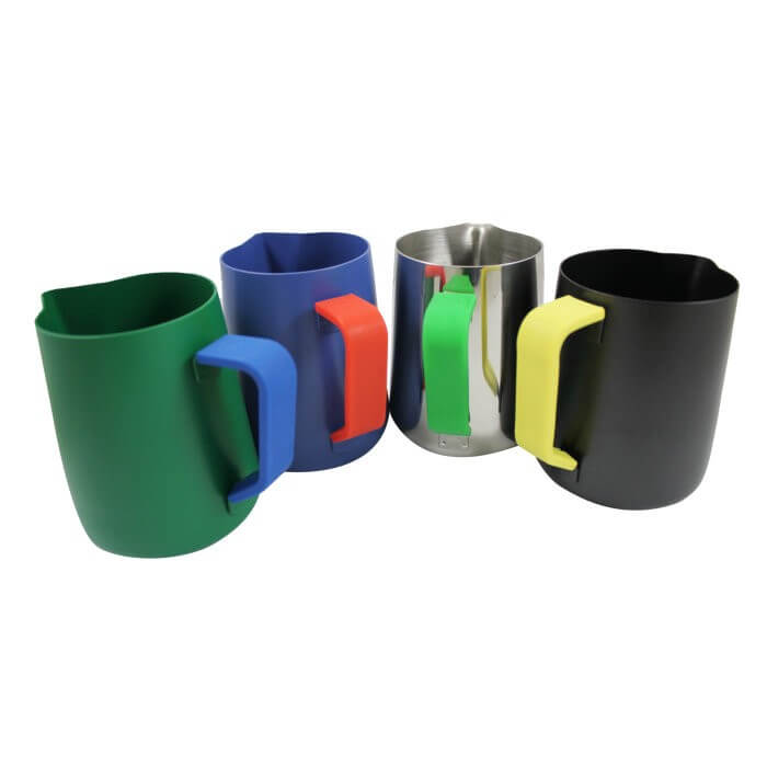 Non-Slip Silicone Pitcher Handle Grip - Blue - Heat Resistant & Comfortable Kitchen Accessory for Safe Pouring of Hot Liquids, Soups, and Beverages