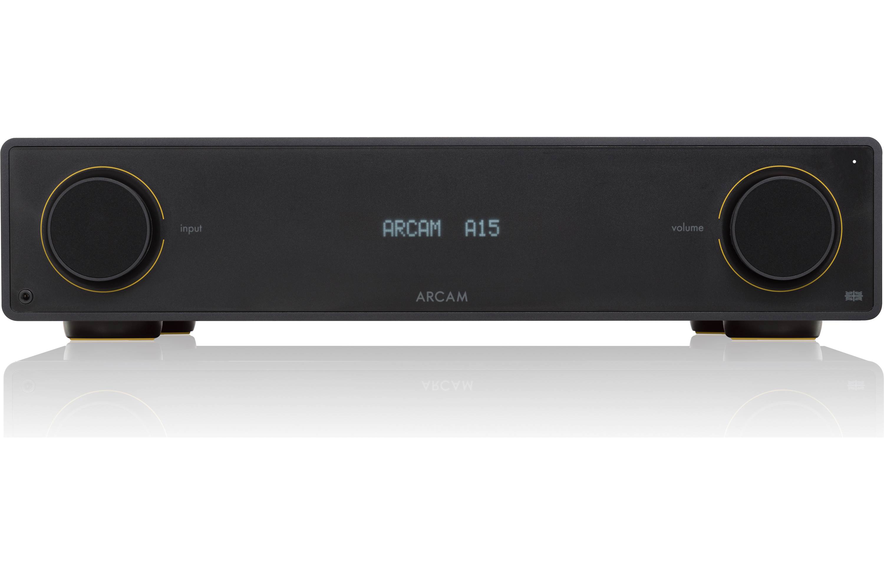 Arcam A15 Stereo Integrated Amplifier with Built-In DAC & Bluetooth - High-Fidelity Audio for Home Theater & Music Listening