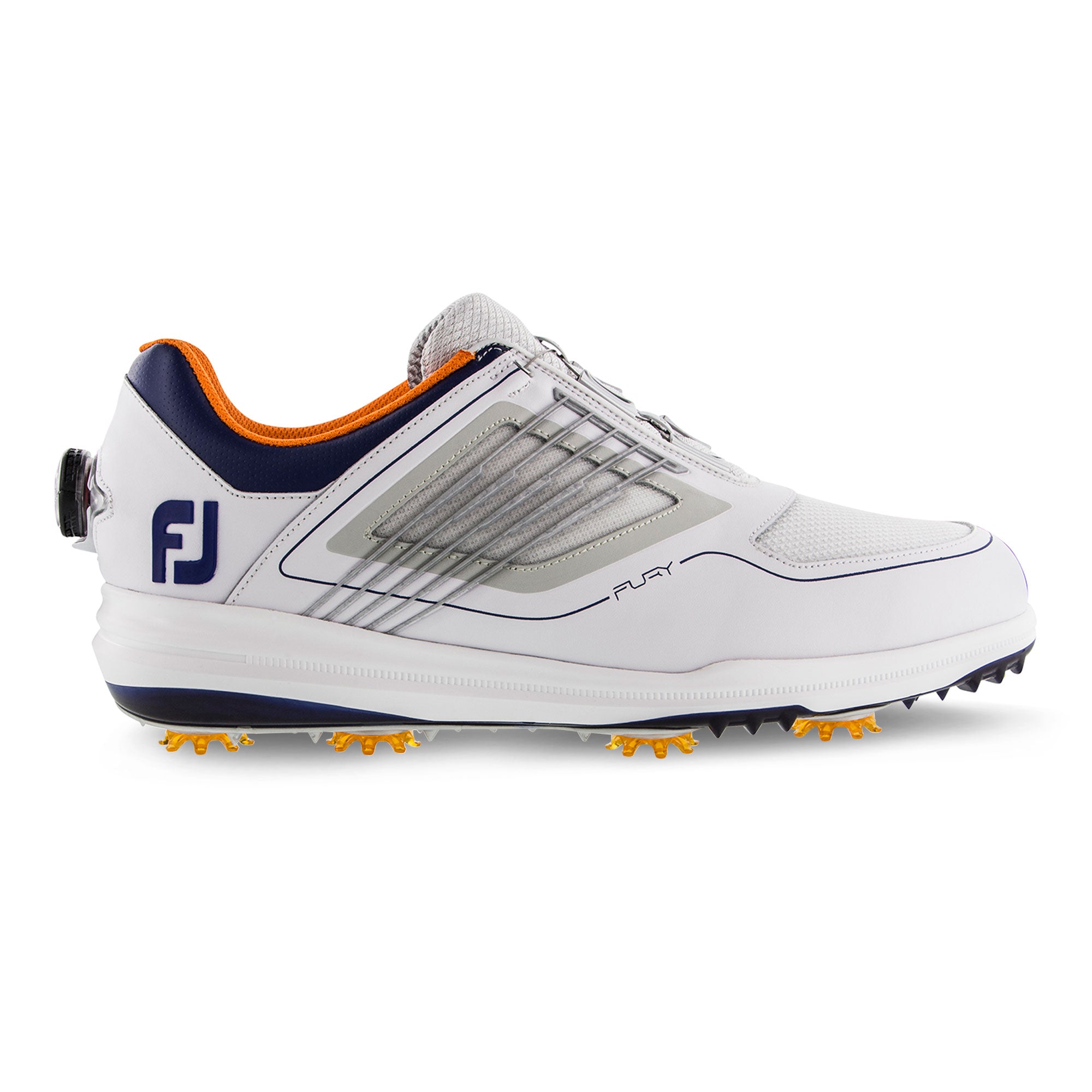 FootJoy Fury Spiked Men's Golf Shoes – Waterproof & Comfortable Golf Footwear for Men | Perfect for Golf Tournaments & Practice Rounds