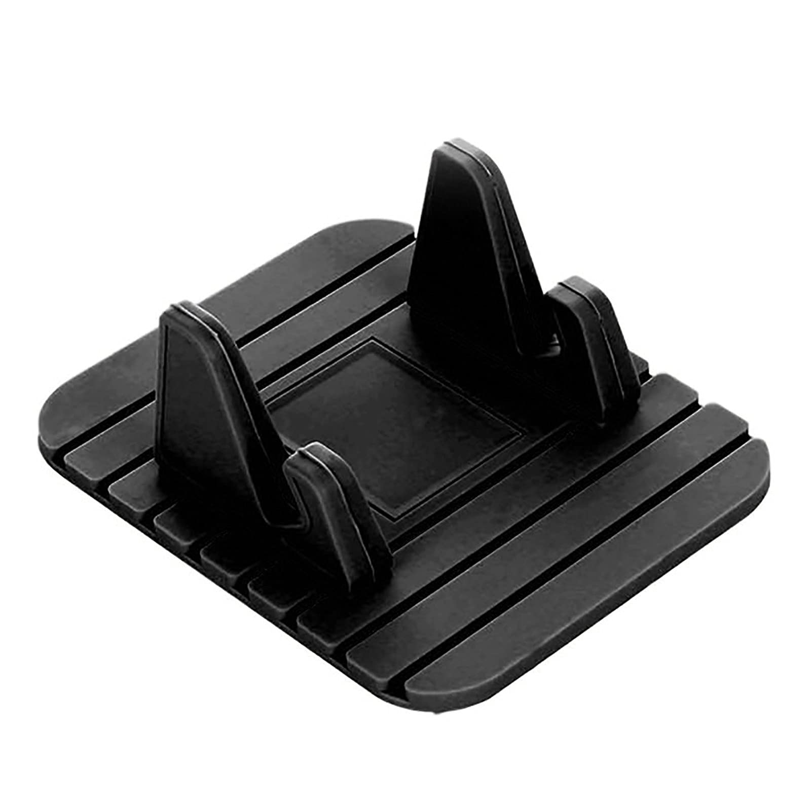 Comigeewa Car Silicone Phone Holder - Anti-Slip Dashboard Mat for Smartphones & GPS Devices | Secure Mount for Safe Driving (Perfect for Commuting, Road Trips & Delivery Drivers)