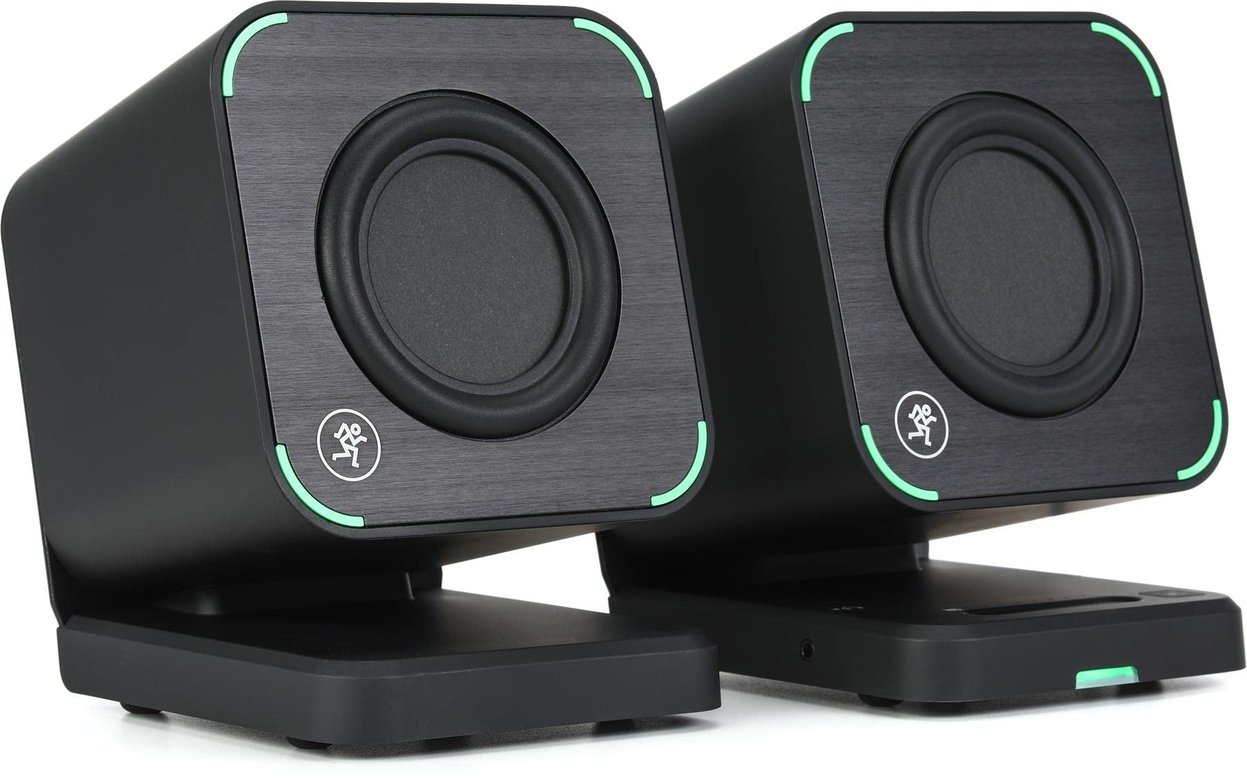 Mackie CR2-X Cube Compact Desktop Speakers - High-Quality Studio Monitors for Music Production, Gaming & Home Theater - Perfect for Small Spaces & Professional Audio Editing