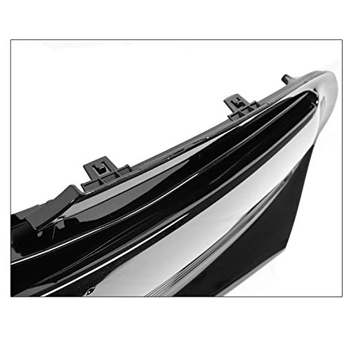 Glossy Black Front Bumper Lower Grille Compatible with 2017-2019 Toyota Corolla CE LE L XLE | Replacement Part for Enhanced Style & Protection | Perfect for Car Upgrades & Customization