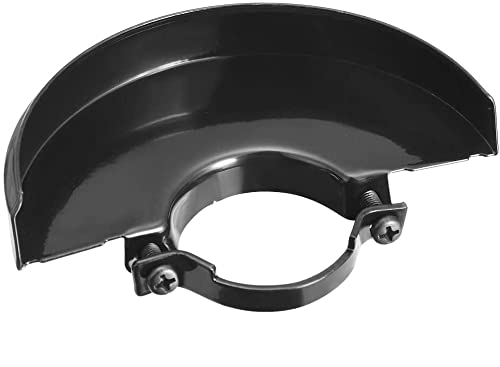 4-3/5 Inch Angle Grinder Guard for Grinding Wheels - 1 Piece Black Metal Shield - Perfect for Cutting, Grinding & Polishing Metal, Stone & Wood - Workshop & DIY Projects
