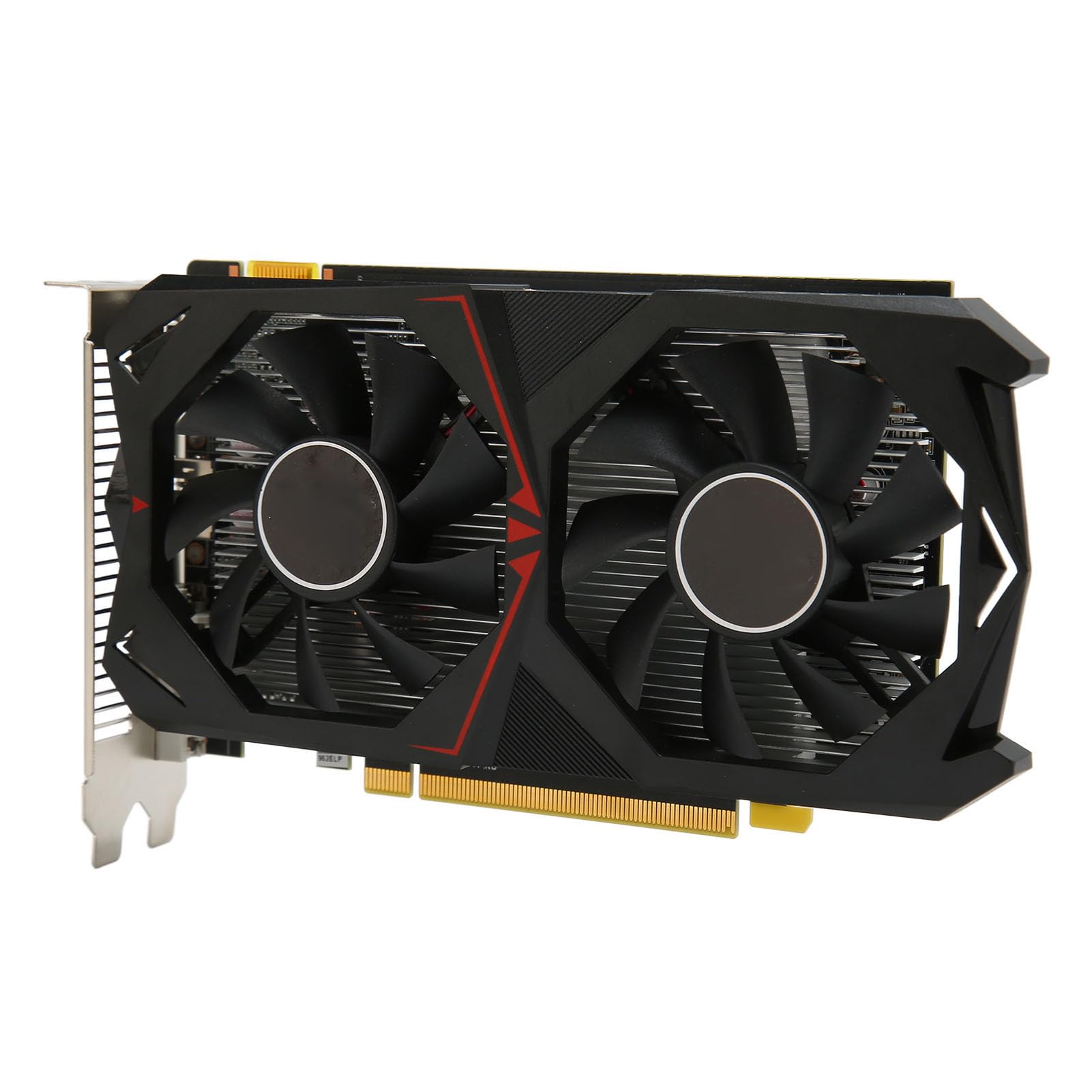 Sxhlseller Gaming Graphics Card - 128 Bit GDDR6 Dedicated GPU with Dual Cooling Fans & Independent Power Supply for PC Gaming, Streaming & VR | High Performance for 4K Gaming & Video Editing