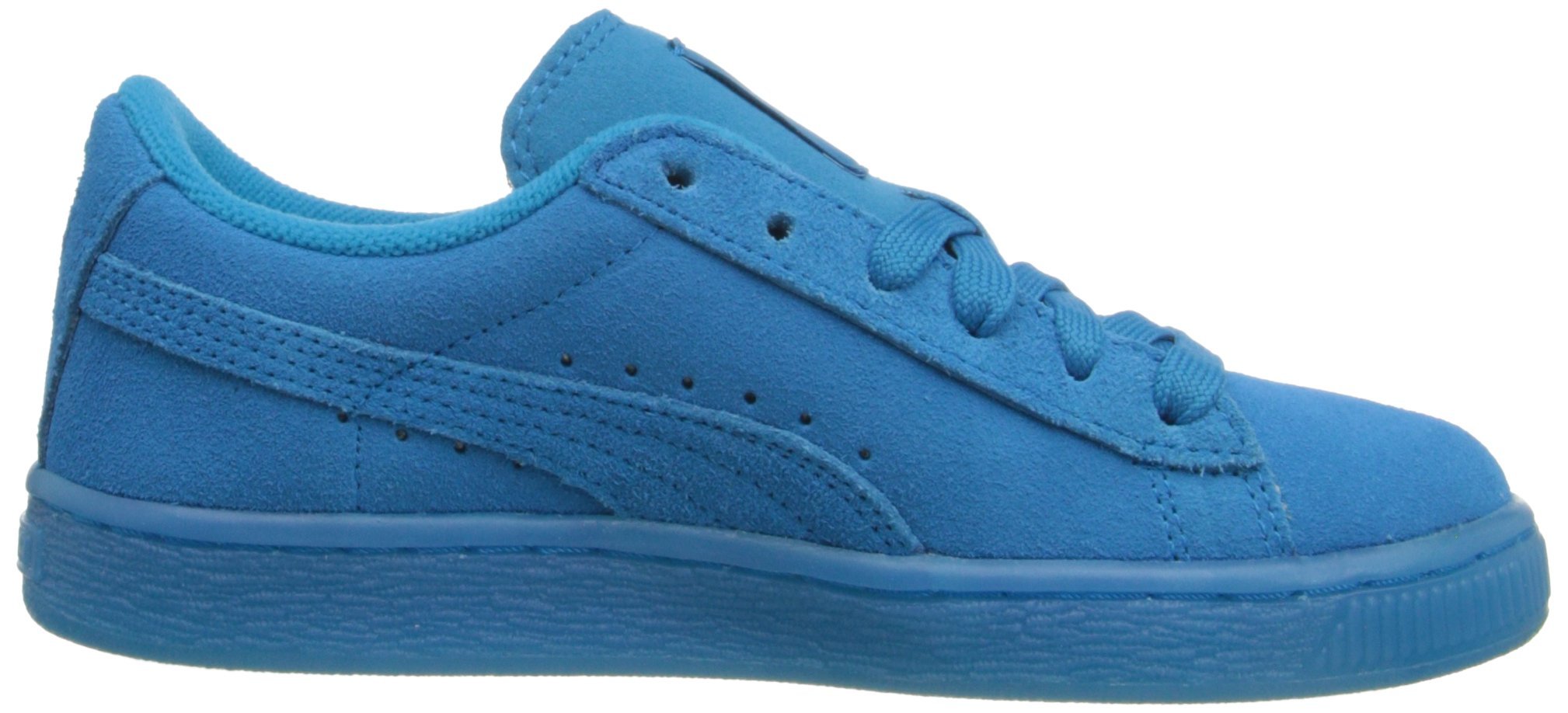 PUMA Suede JR Classic Sneakers for Kids - Atomic Blue | Size 7 M US Big Kid | Comfortable & Durable School Shoes for Boys & Girls | Perfect for Playground, School & Everyday Wear