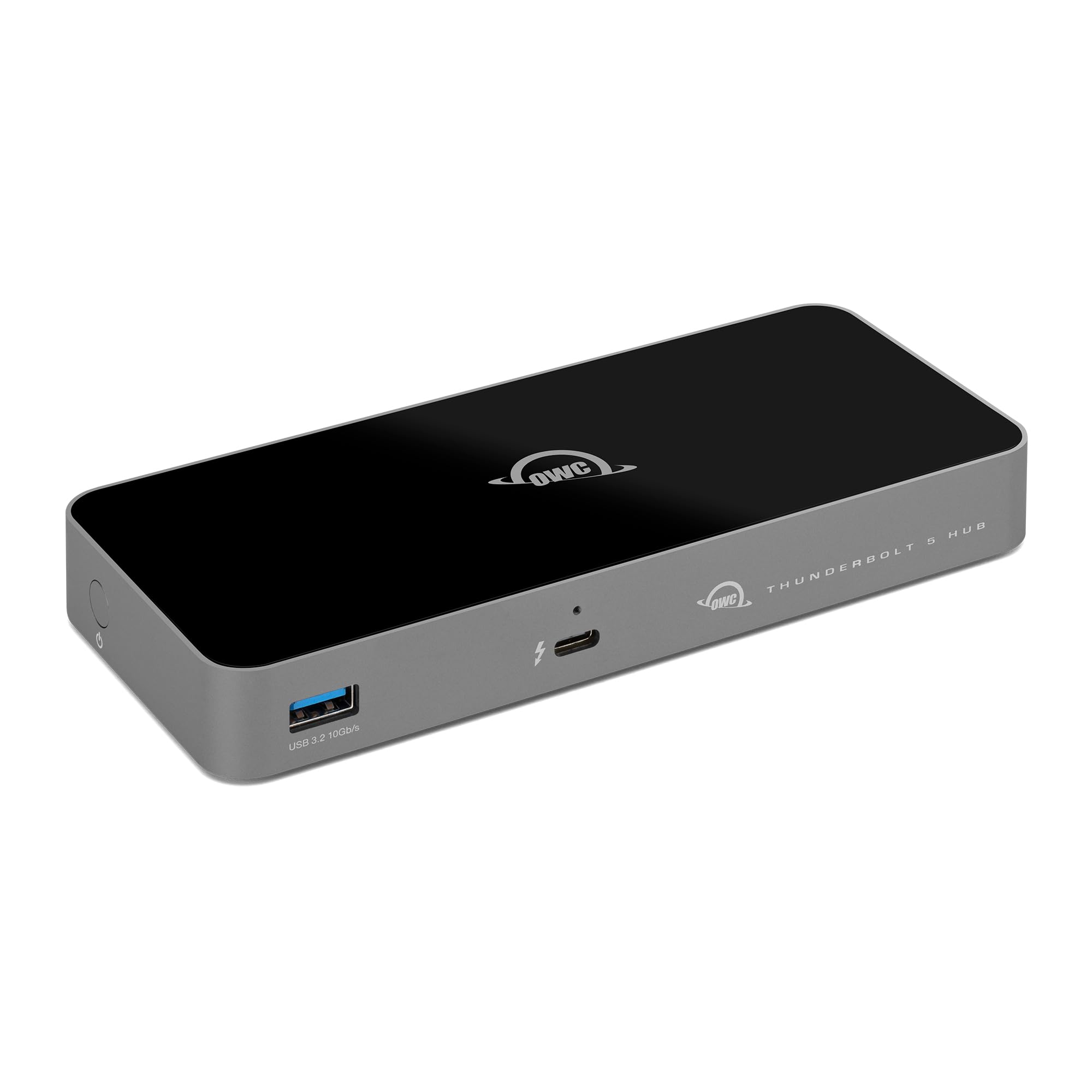 OWC Thunderbolt 5 Hub with 3 Ports - 80/120Gb/s Speed, 140W Power Delivery, Supports 3x 8K Displays - Compatible with Mac, PC, Thunderbolt 5/4/3 & USB4 - Perfect for Home Office, Video Editing & Gaming Setup
