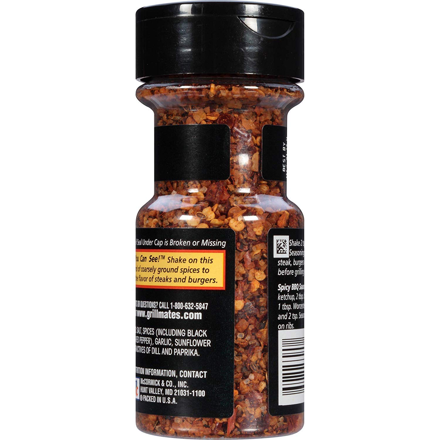 Grill Mates Spicy Montreal Steak Seasoning - 6 Pack | Premium Steak Rub for Grilling, BBQ & Roasting | Perfect for Steaks, Burgers & Chicken