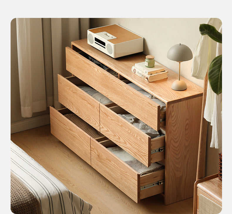 Solid Oak Wood Ultra Narrow Dressing Table - Compact Vanity Desk for Small Spaces, Bedroom, Apartment & Dorm Room