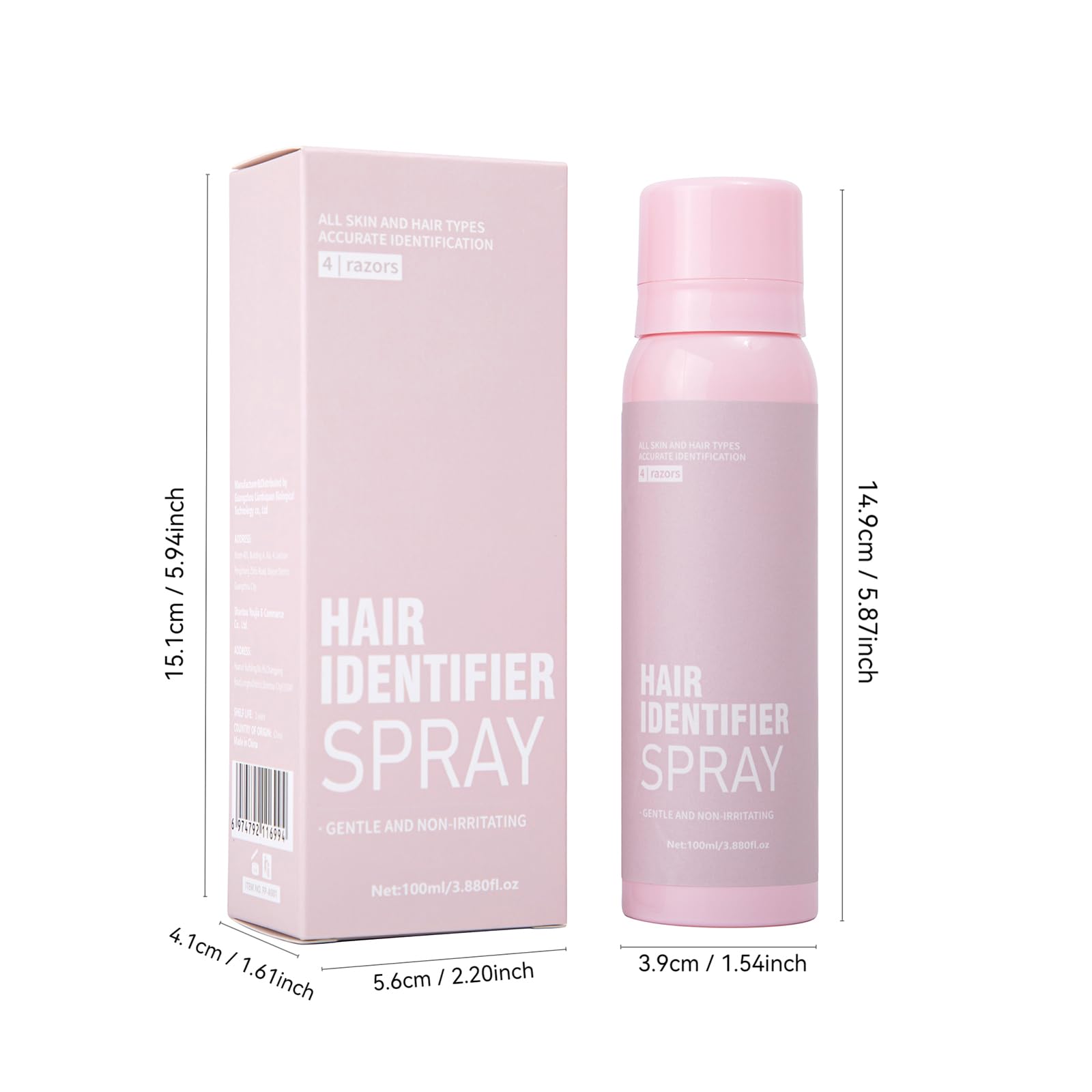 Glow Reveal Face Spray & Kit - Hair Identifier Spray for Smooth Face Shaving | Hydrating & Illuminating Facial Mist for Men & Women | Perfect for Pre-Shave Prep & Post-Shave Care