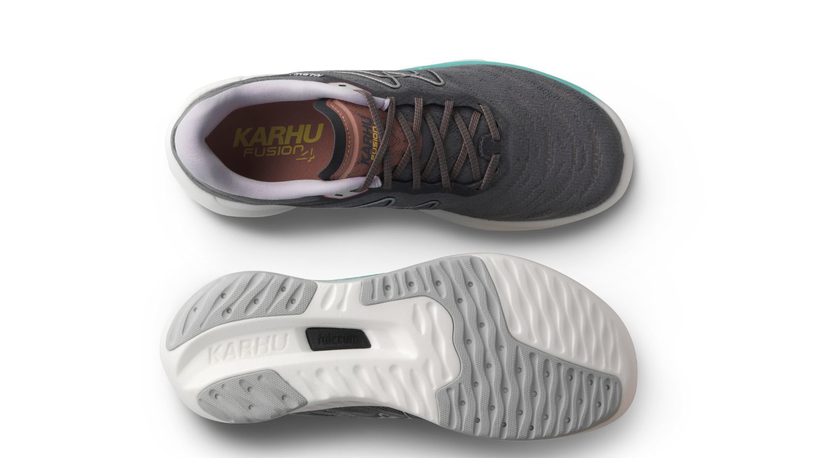 Women's Fusion 4.0 Running Shoes - Lightweight & Breathable Turbulence/Yellow Plum Color - Perfect for Jogging, Gym Workouts & Daily Wear