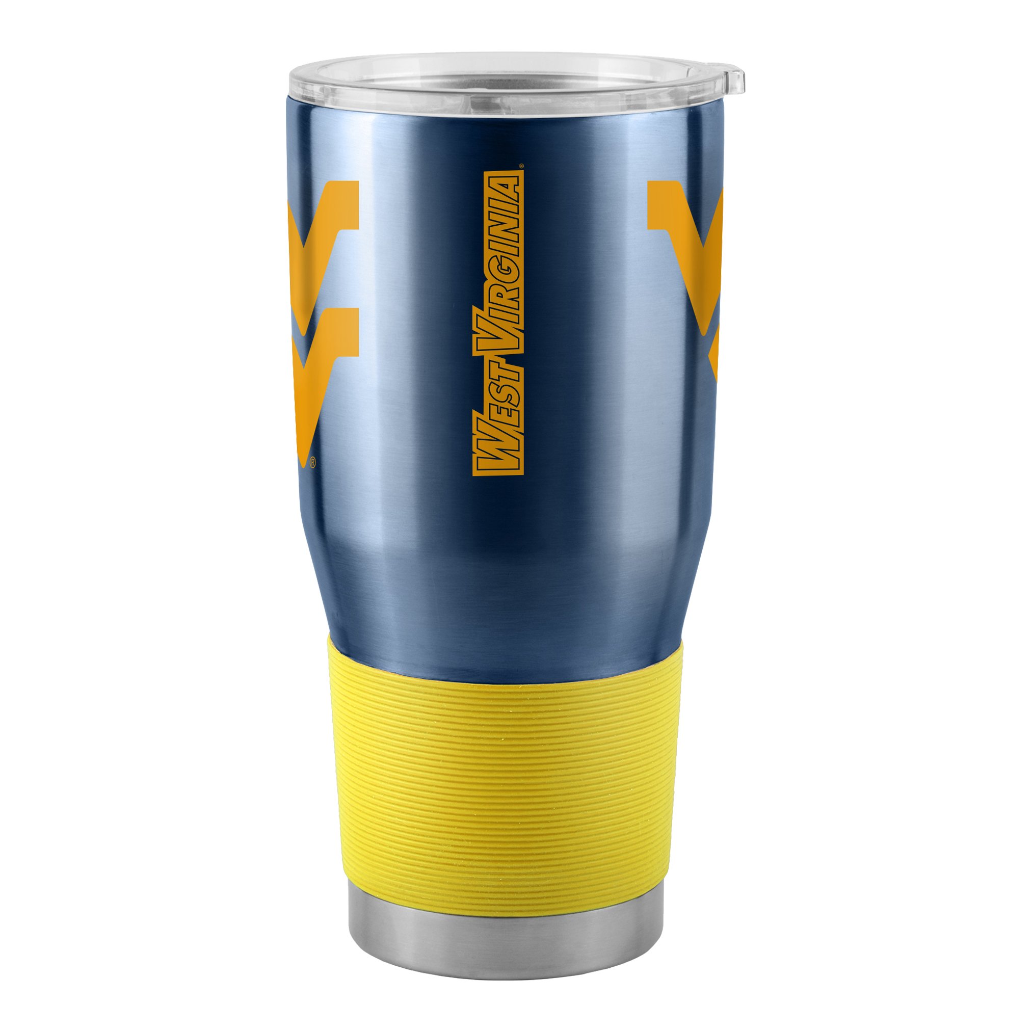 NCAA West Virginia Mountaineers 30oz Insulated Stainless Steel Tumbler - Perfect for Game Day, Office & Outdoor Adventures