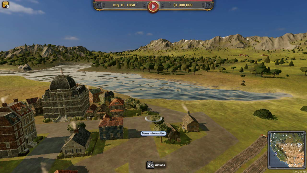 Railway Empire - Nintendo Switch Game | Historical Strategy Simulation | Perfect for Train Enthusiasts & Strategy Gamers | Play at Home or On-the-Go