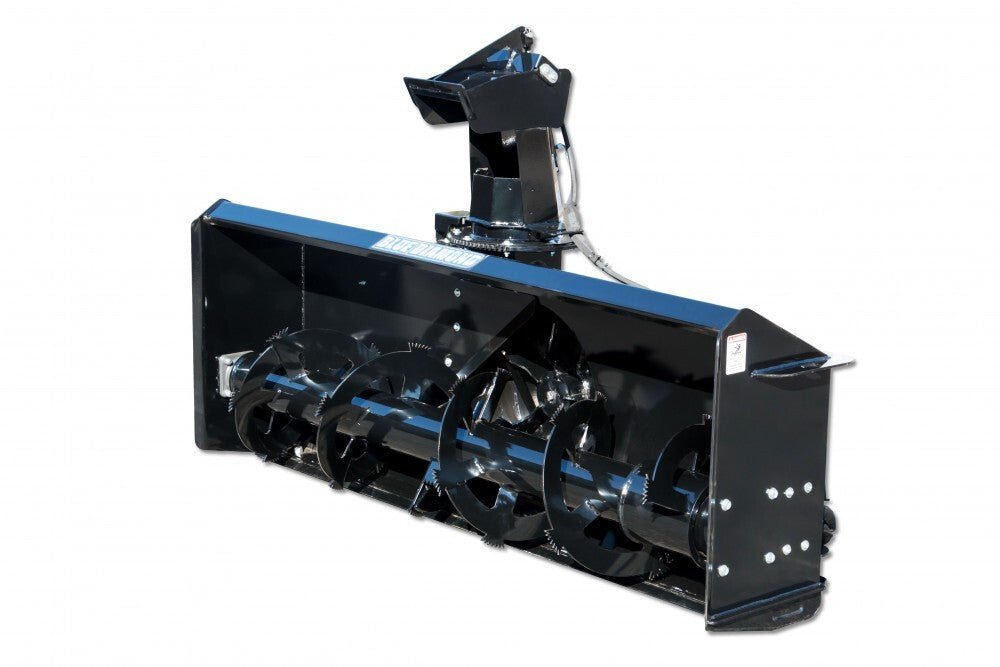 Blue Diamond® Extreme Duty Skid Steer Snow Blower Attachment - Heavy Duty Snow Removal for Tractors & Loaders - Perfect for Winter Driveway & Parking Lot Clearing