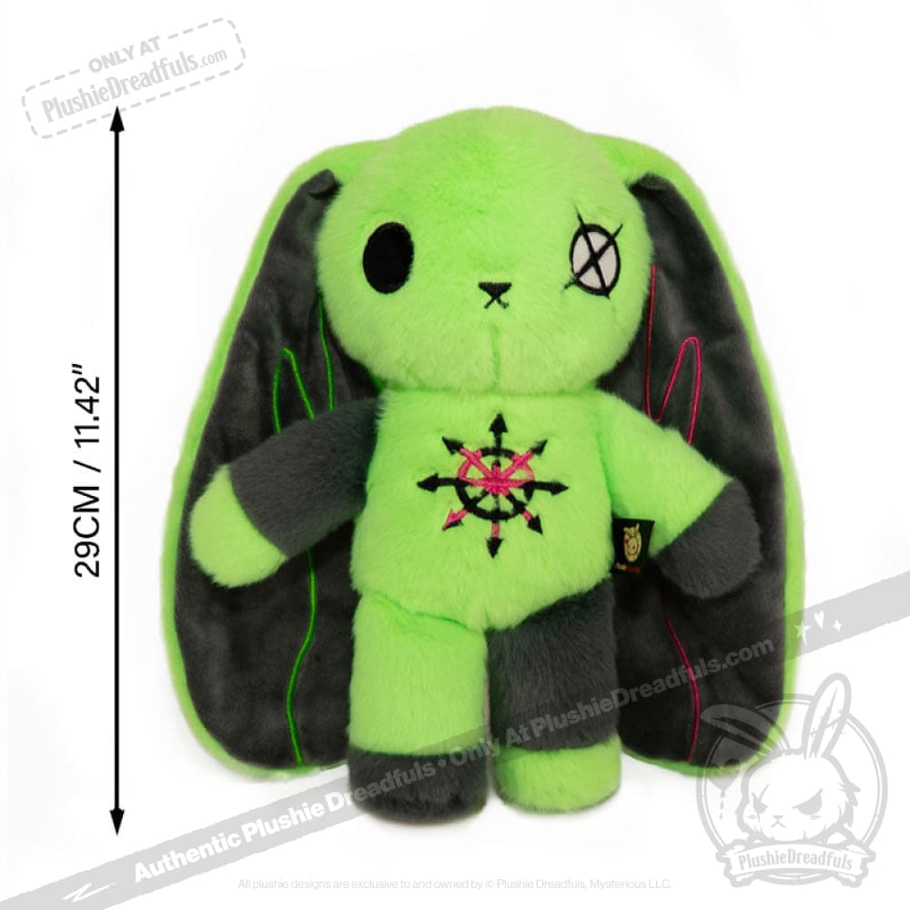 Plushie Dreadfuls ADHD Rabbit Extra Chaos Edition - Soft Stuffed Animal Toy for Kids & Adults | Perfect for Anxiety Relief, ADHD Support & Emotional Comfort