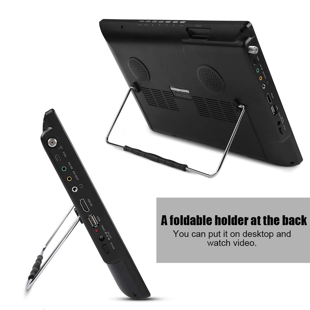 14 Inch Mini HD Digital TV - Portable LCD Monitor for Home, Car, RV, and Office | Perfect for Travel, Camping, and Small Spaces