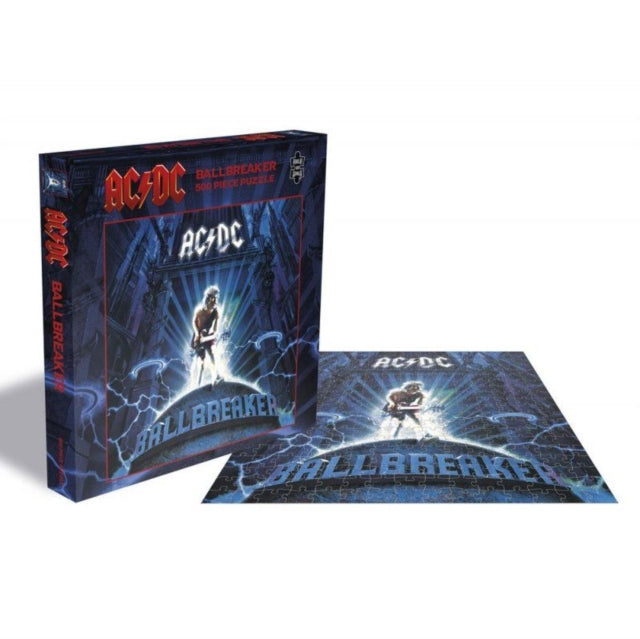 AC/DC Ballbreaker 500-Piece Jigsaw Puzzle - Rock Band Collectible Puzzle for Adults & Fans | Perfect for Home Decor, Music Lover Gifts & Relaxing Activities