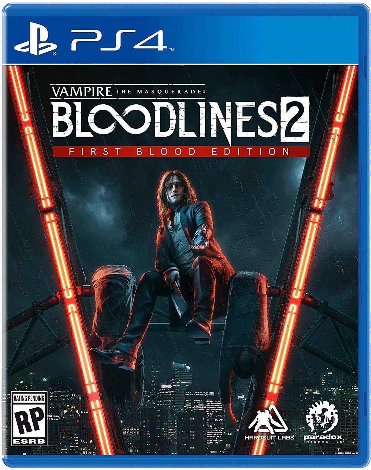 Vampire: The Masquerade - Bloodlines 2 - PS4 First Blood Edition | Action RPG Vampire Game | Perfect for Horror & Fantasy Gaming Nights
