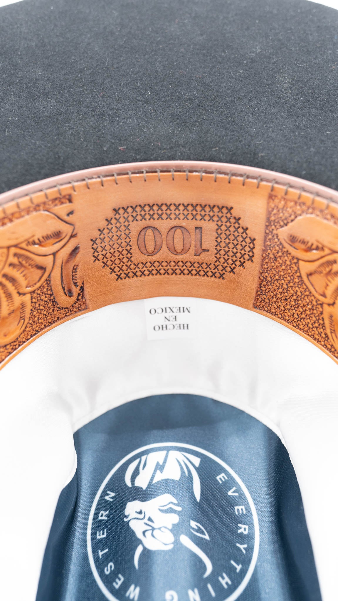 Rock'em 100X Oscar Premium Wool Felt Cowboy Hat for Men - Western Style, Durable & Comfortable - Perfect for Rodeo, Country Music Festivals & Outdoor Adventures