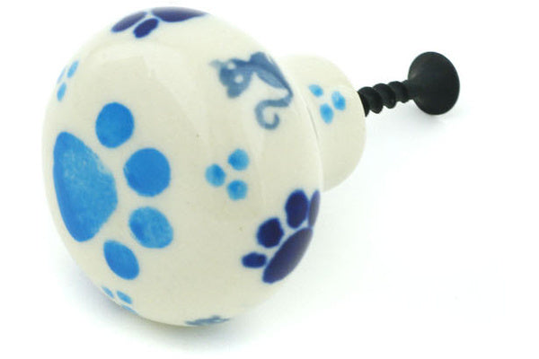 1.5 Inch Drawer Knob - Cute Kitty Love Design for Cabinets, Dressers & Furniture (Perfect for Kids' Rooms & Nursery Decor)