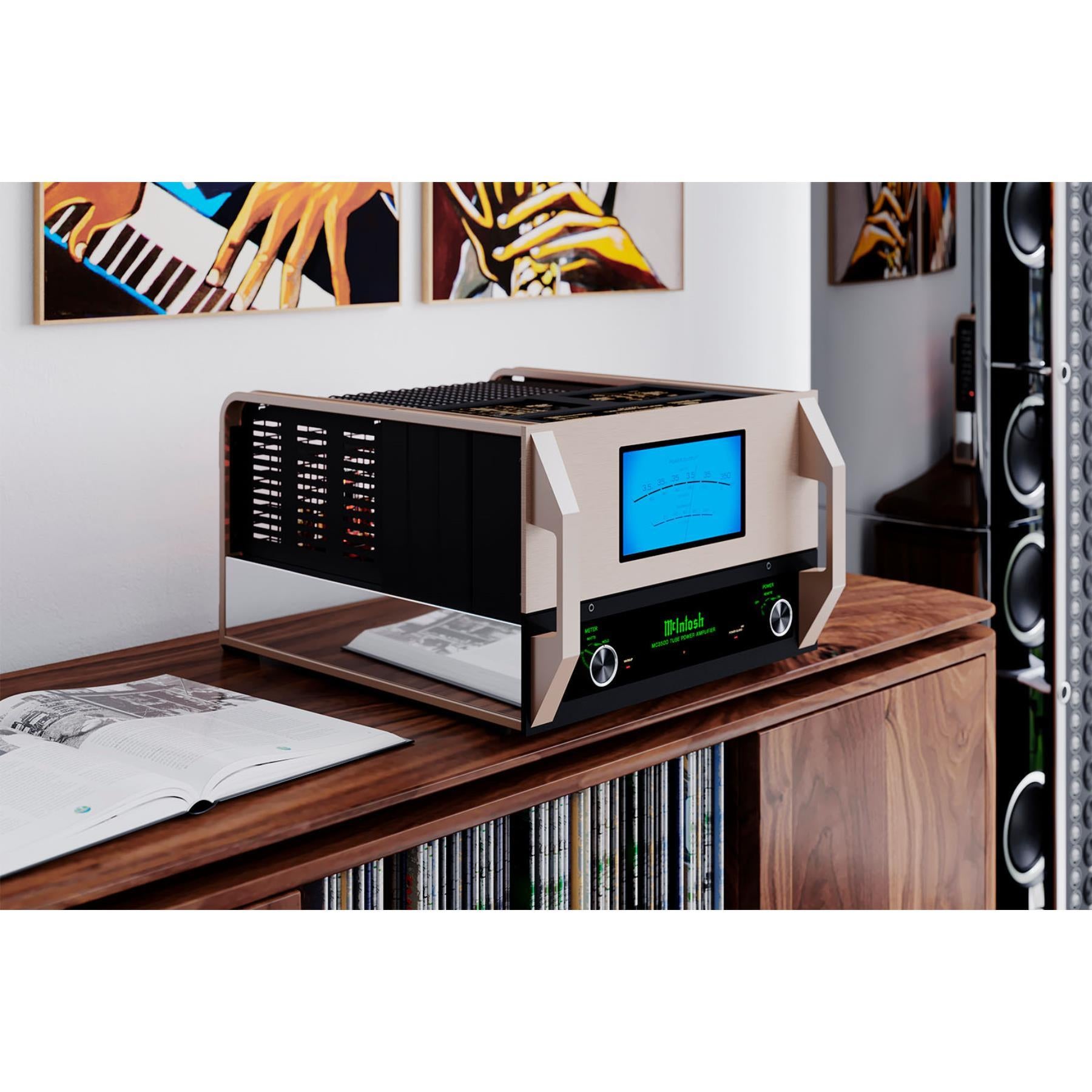 McIntosh MC3500 MKII Single Channel Vacuum Tube Amplifier - High-End Audio for Home Theater & Audiophile Listening Rooms
