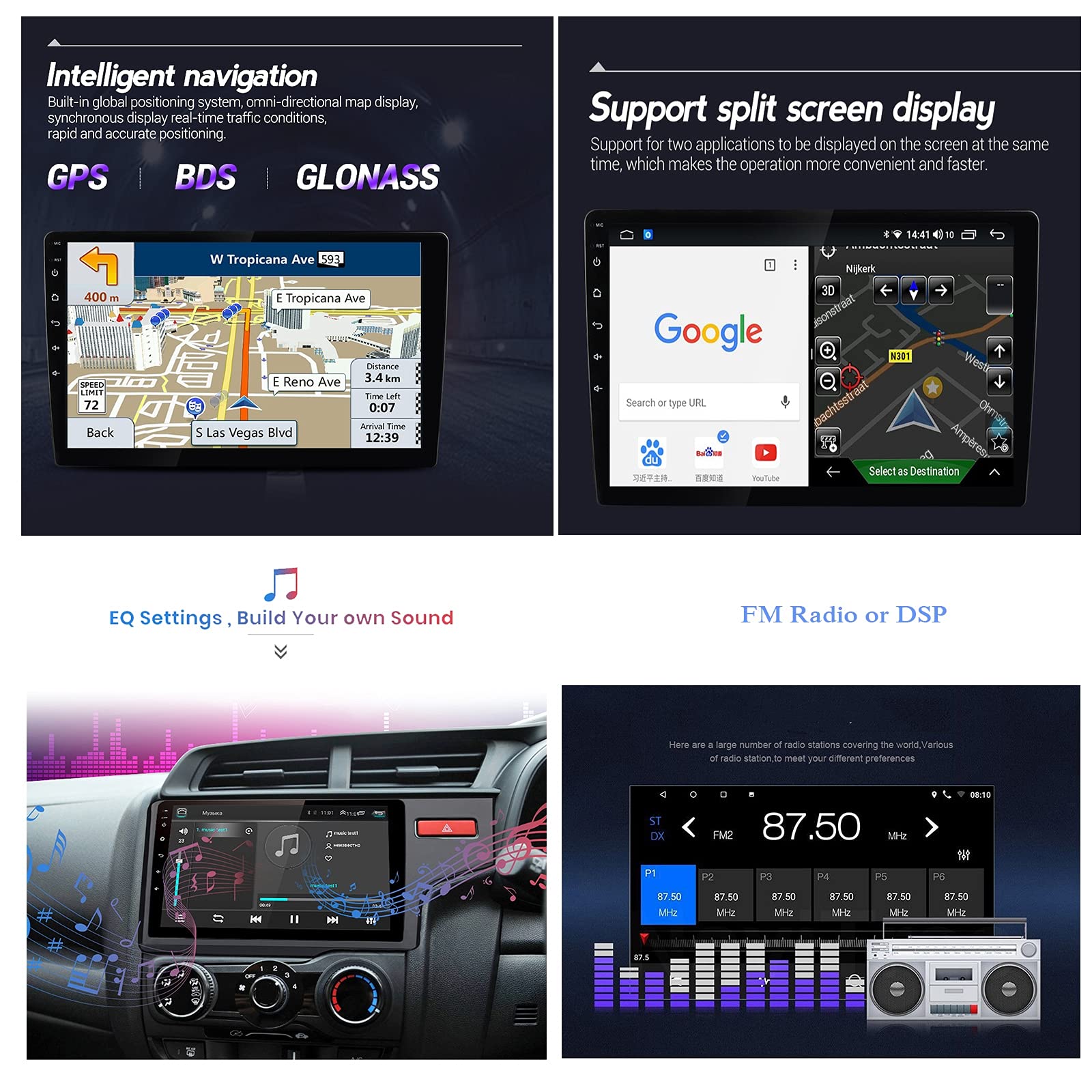 Android Car Stereo Multimedia Player for Suzuki Ertiga 2018-2020 - 7 Inch Touchscreen with GPS, WiFi, Bluetooth, Apple CarPlay, Mirror Link, DSP & Steering Wheel Control - Upgrade Your In-Car Entertainment System for Road Trips & Daily Commutes