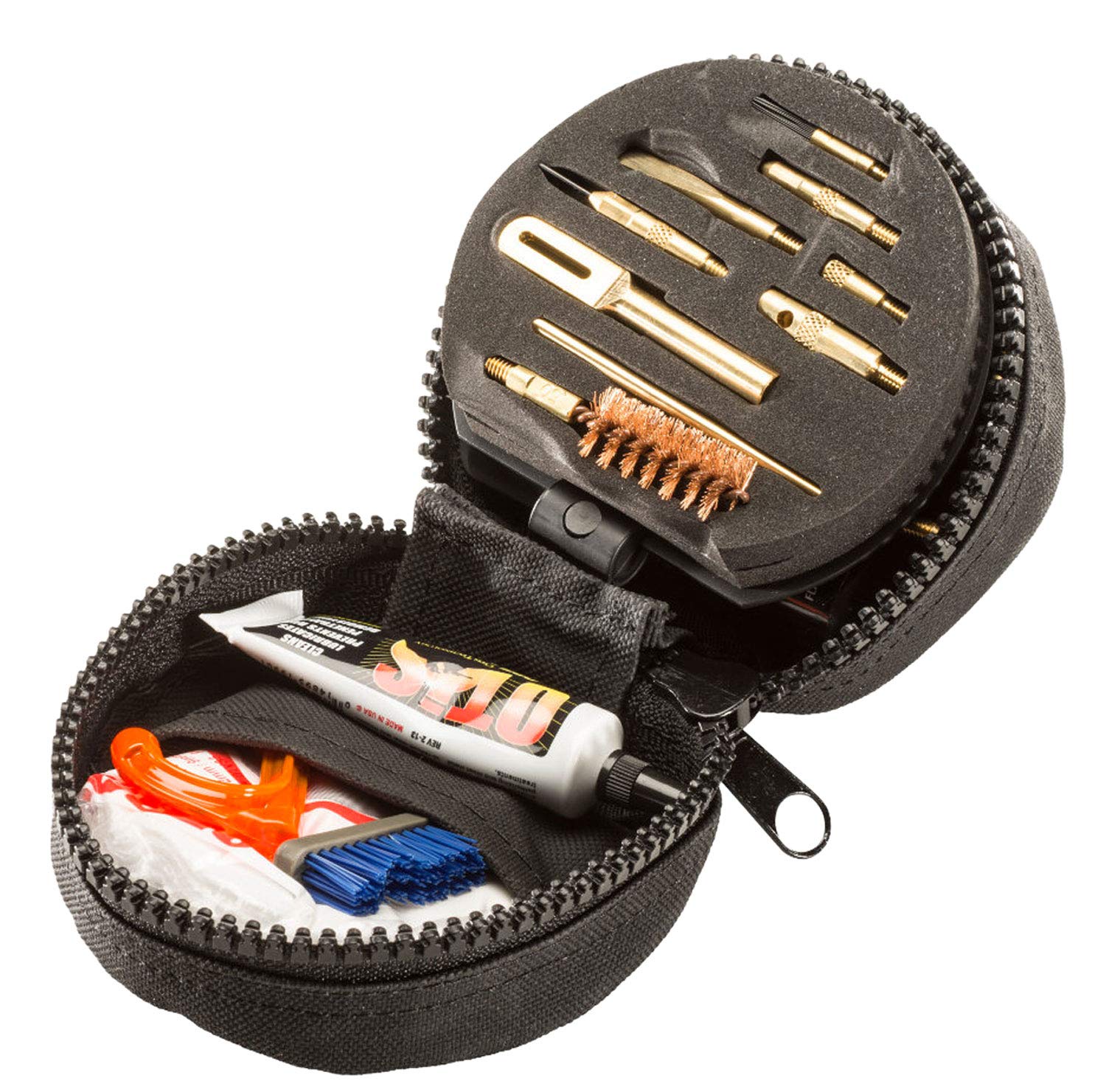 Premium Gun Cleaning Kit for .50 Beowulf - Complete Rifle Maintenance Set with Brushes, Rods & Solvents - Ideal for Hunting, Range Shooting & Firearm Protection (Black, M-BEOCLEAN)