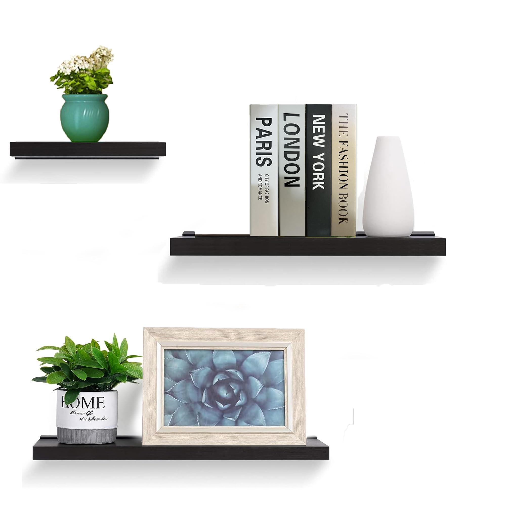 4 Pack Decorative Faux Books Set - Stylish Coffee Table Books & Bookshelf Decor for Home Décor | Perfect for Living Room, Bedroom & Office Display