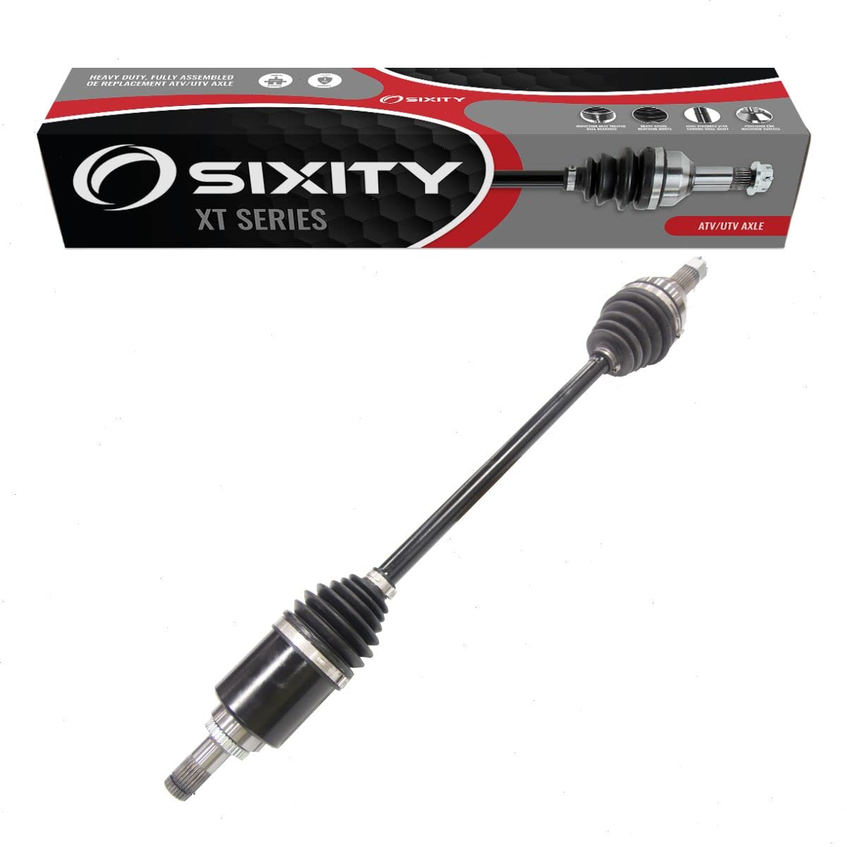 Sixity XT Front Left Axle for Honda Pioneer 1000 & Talon 1000 Models (2019-2021) - Compatible with SXS1000M3, SXS1000M5, SXS10S2R, SXS10S2RD, SXS10S2X - Perfect for Off-Roading, Trail Riding & UTV Adventures