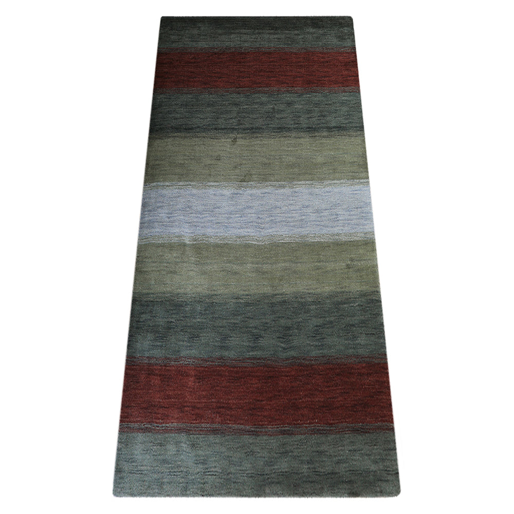 Premium Hand-Knotted Wool Rug - Soft & Durable for Living Room, Bedroom, or Office - Eco-Friendly Home Decor