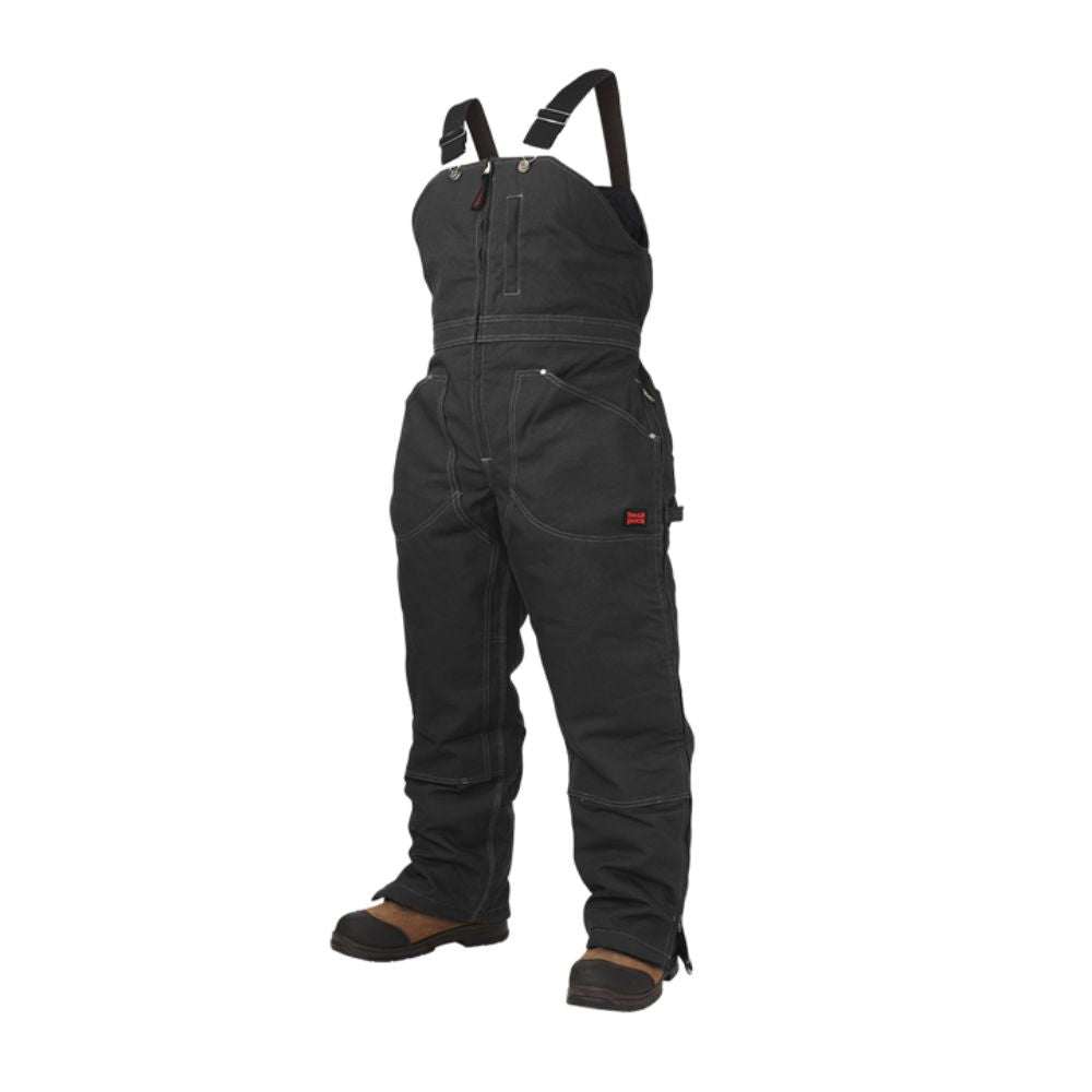 Tough Duck Women's Insulated Duck Overall WB09 - Waterproof Winter Work Coveralls for Outdoor Jobs, Hunting & Snow Activities (Black)
