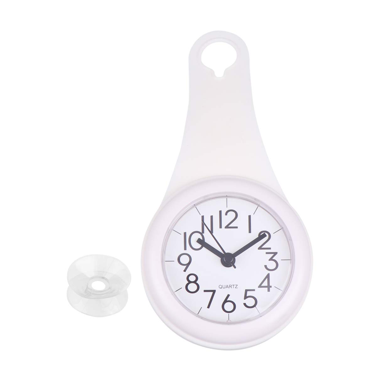 Waterproof Digital Alarm Clock with Timer - Hemobllo Shower Clock for Bathroom, Swimming Pool & Gym - LED Display, Easy-to-Read Numbers for Shower, Sauna & Outdoor Use
