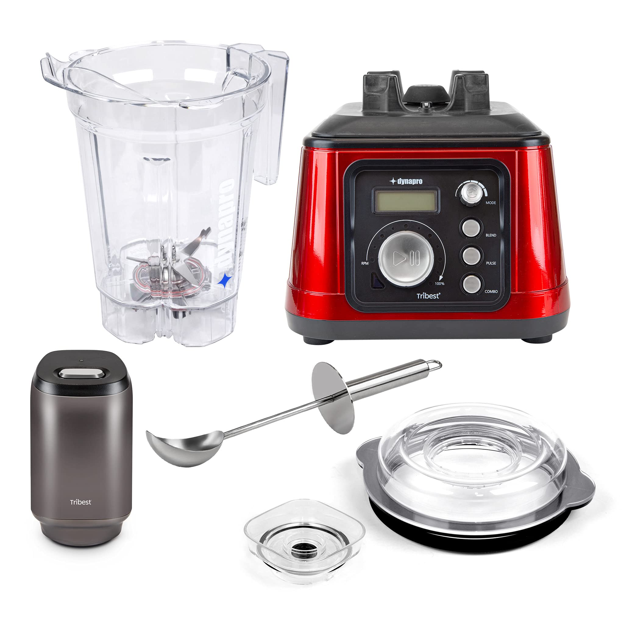 Tribest Dynapro DPS-2250 2.5HP Vacuum Blender - Commercial Grade for Smoothies & Juicing