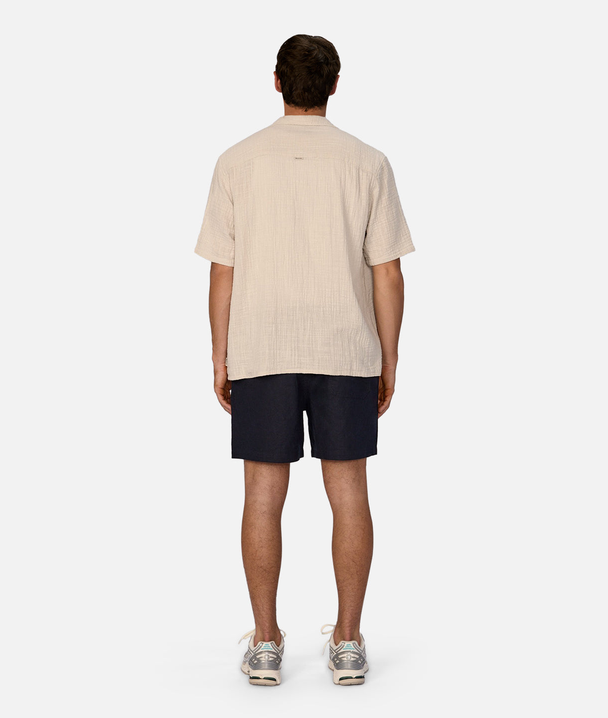 Premium Linen Shorts for Men - Dark Navy 24