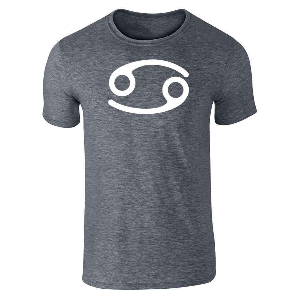 Cancer Zodiac Astrology Symbol T-Shirt for Men | Horoscope Graphic Tee | Comfortable Cotton Shirt for Daily Wear & Astrology Enthusiasts