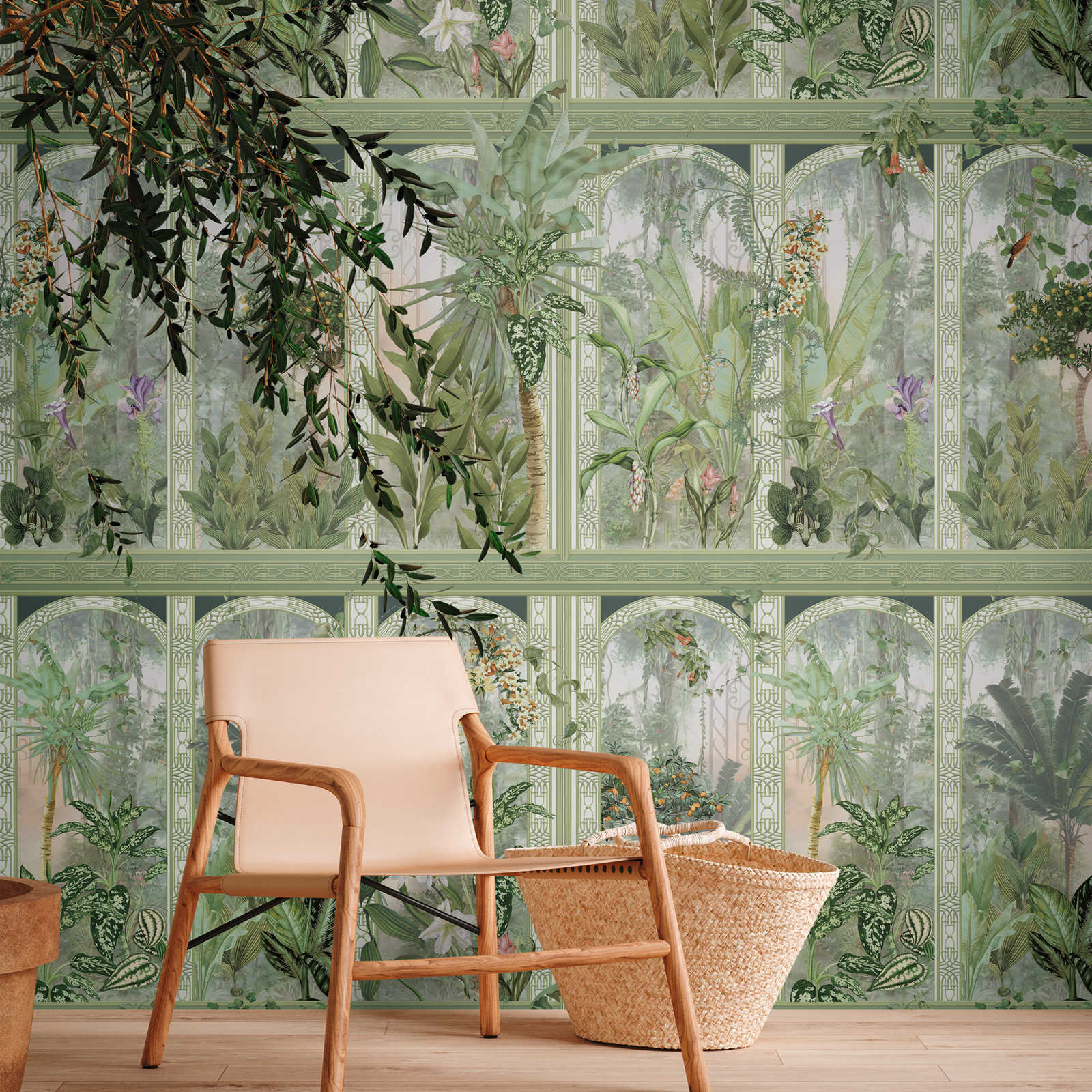 The Wall 2 Palm House - Modern Indoor/Outdoor Wall Decor for Home & Office | Perfect for Living Rooms, Bedrooms, Patios & Gardens