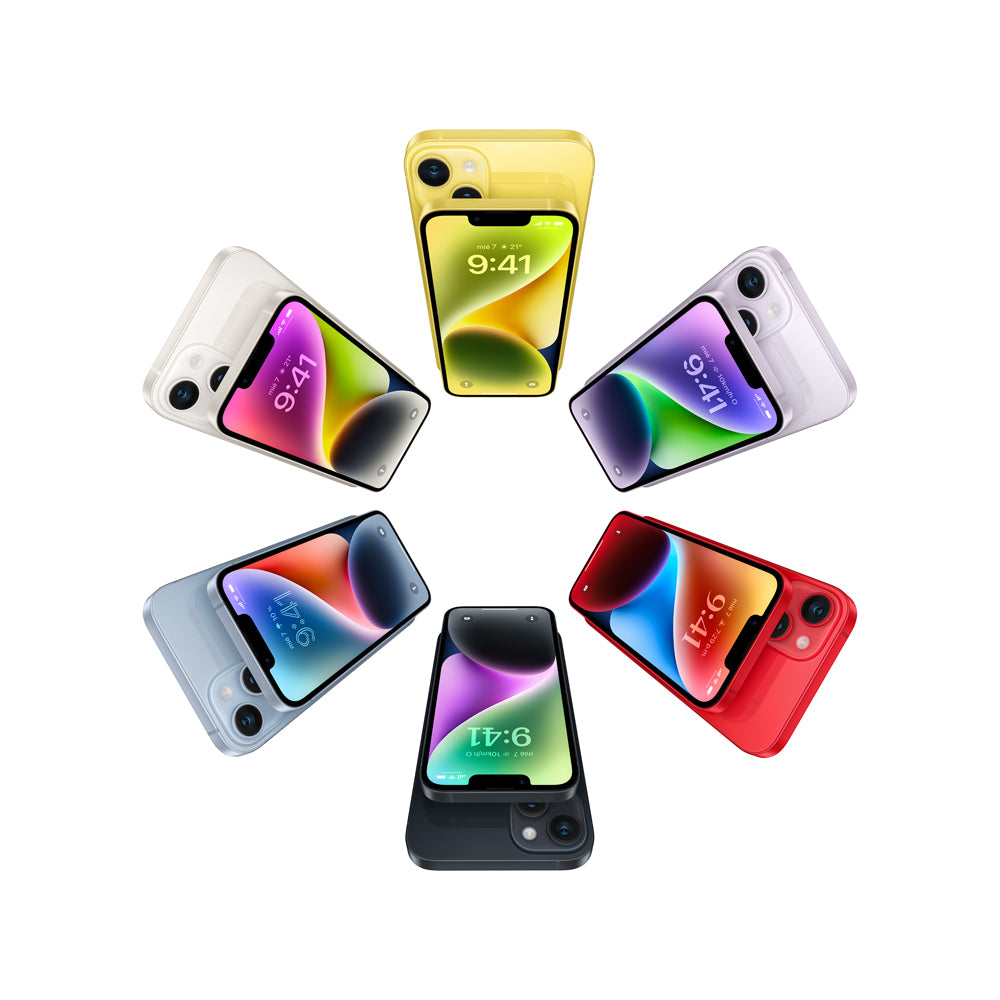 iPhone 14 256GB Unlocked Smartphone - White (Star) - Perfect for Travel, Work & Entertainment